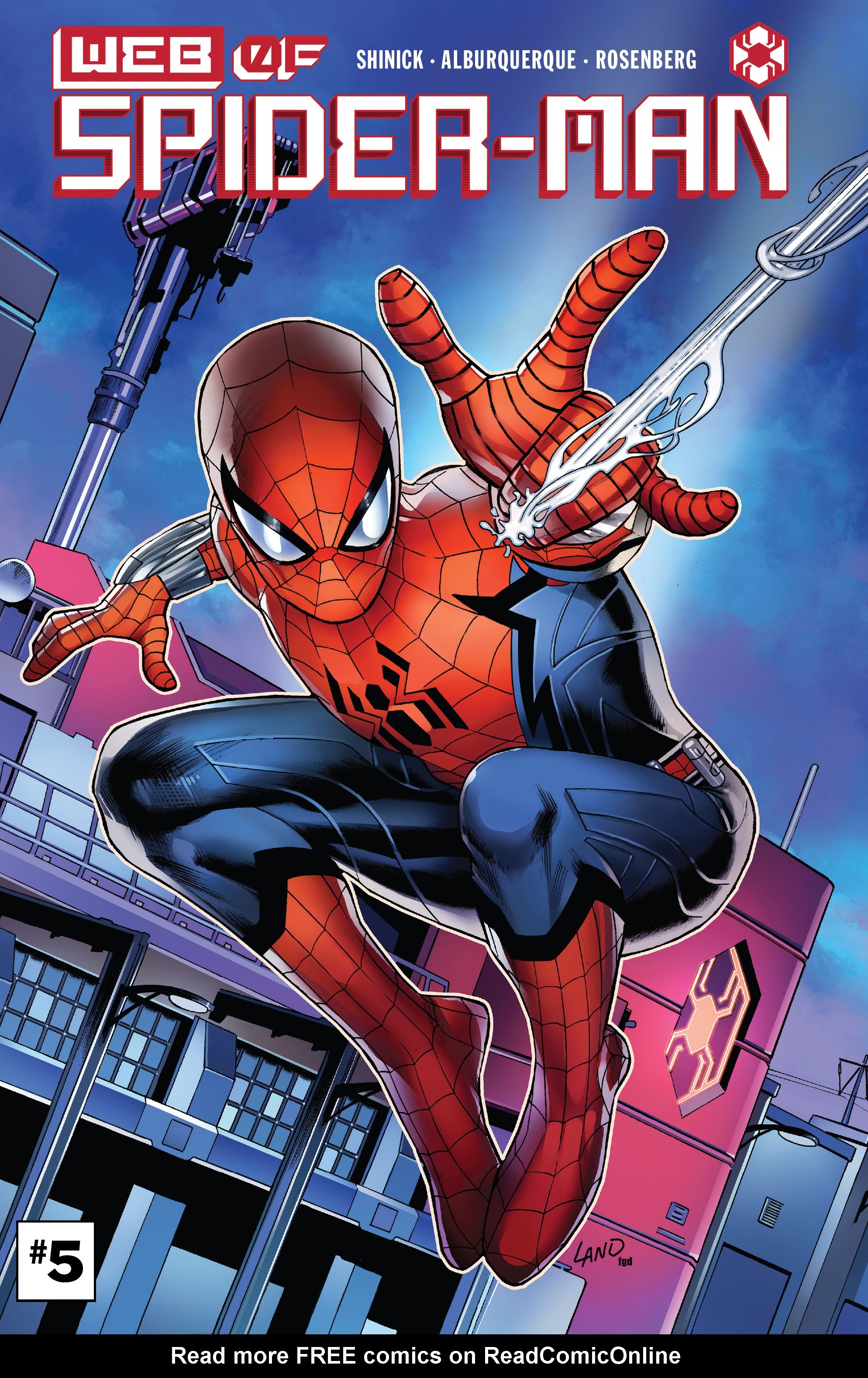 Read online W.E.B. Of Spider-Man comic -  Issue #5 - 1