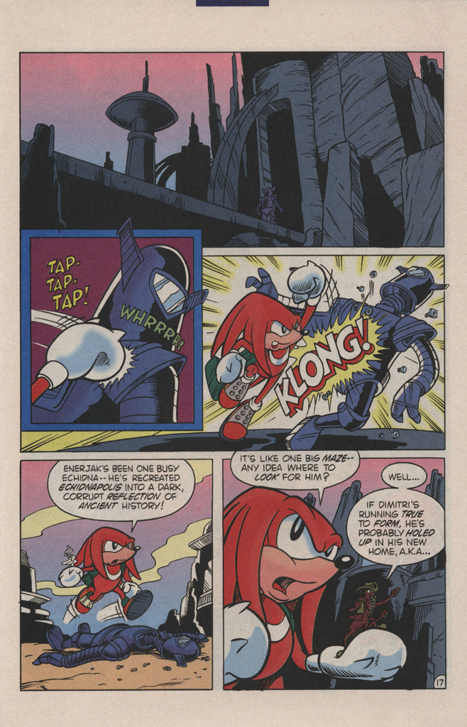 Read online Sonic's Friendly Nemesis, Knuckles comic -  Issue #2 - 25