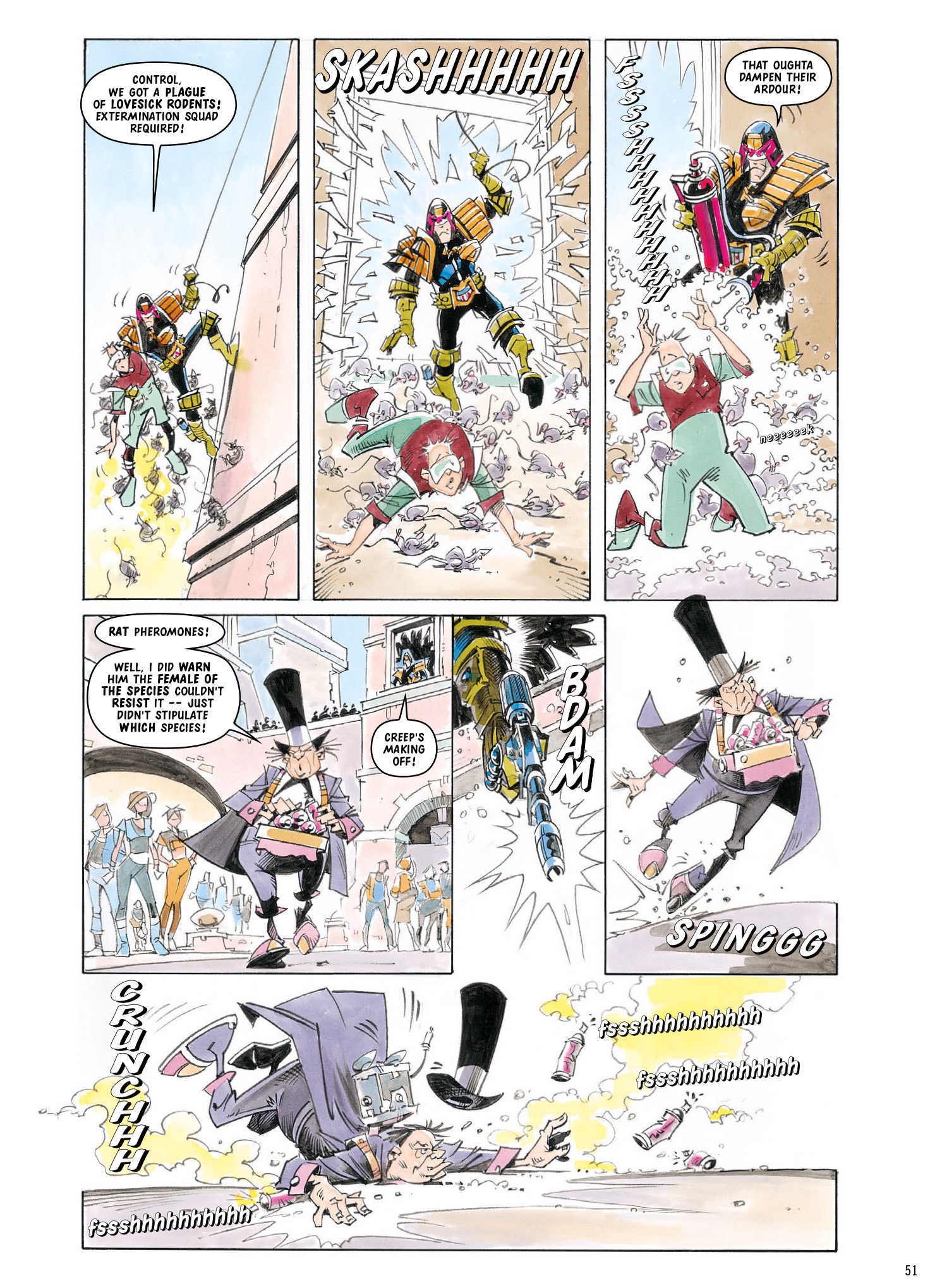 Read online Judge Dredd: The Complete Case Files comic -  Issue # TPB 33 (Part 1) - 53