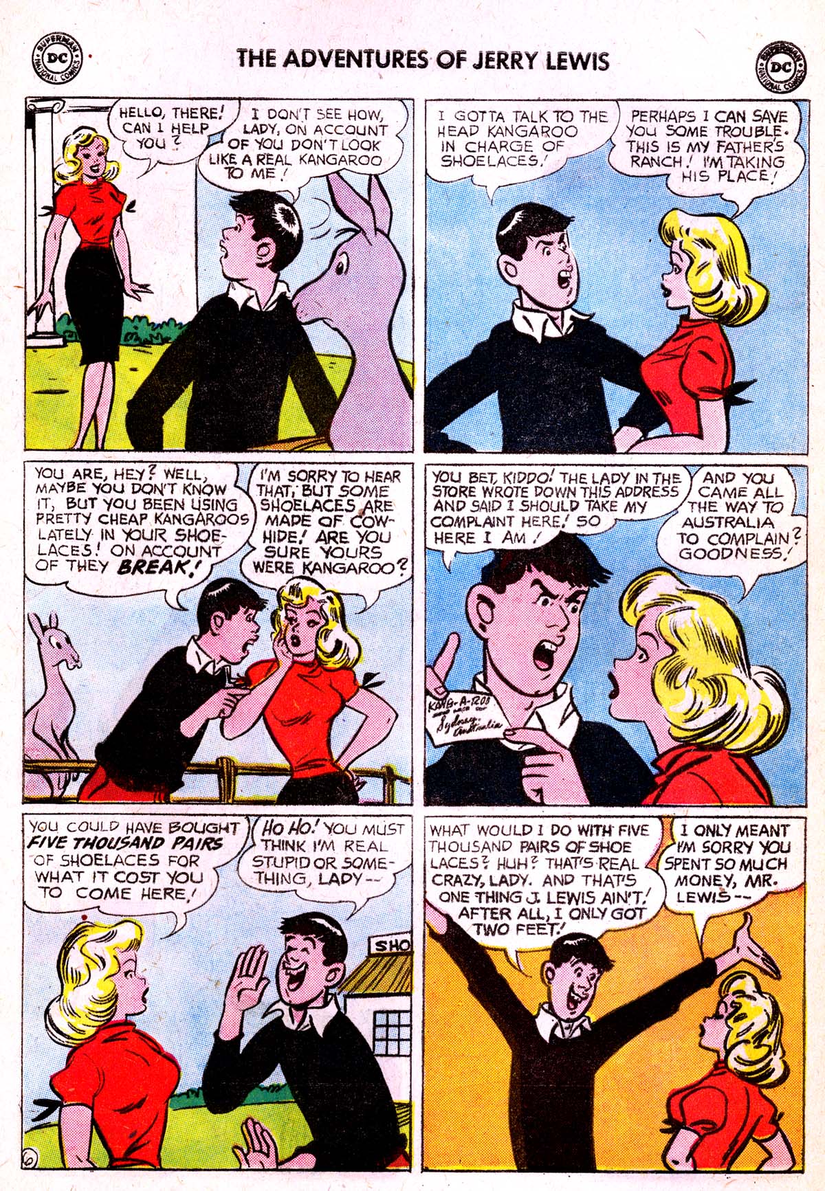 Read online The Adventures of Jerry Lewis comic -  Issue #59 - 8