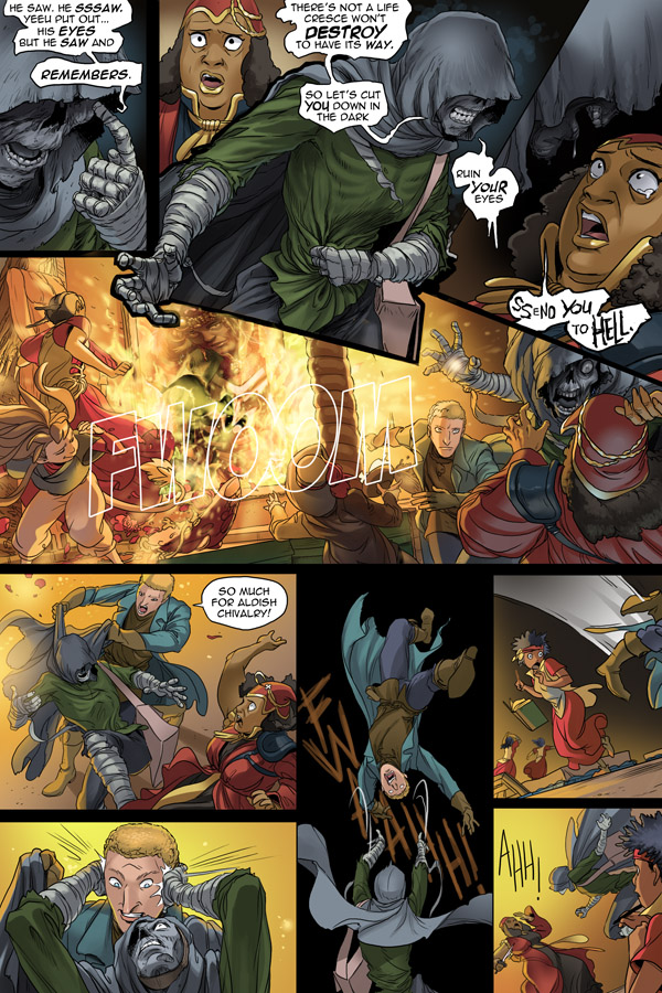 Read online Unsounded comic -  Issue #13 - 54