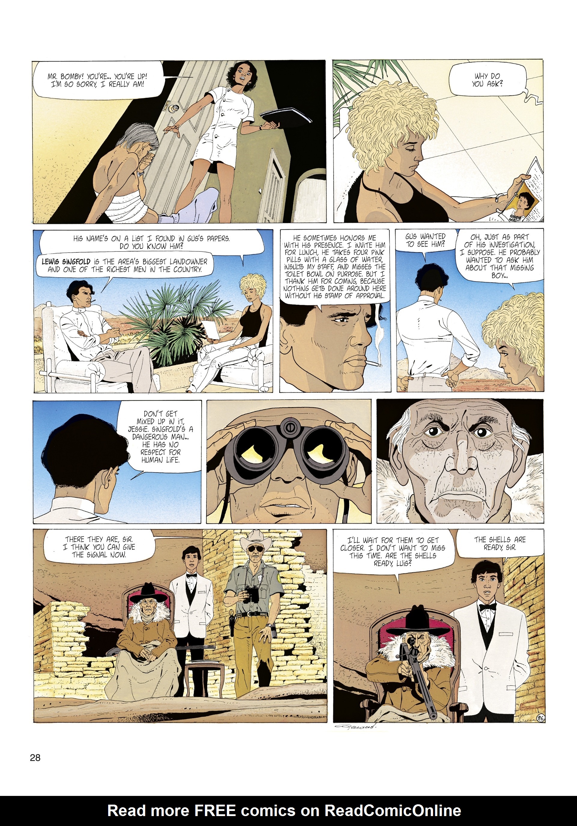 Read online Jessica Blandy comic -  Issue #5 - 30