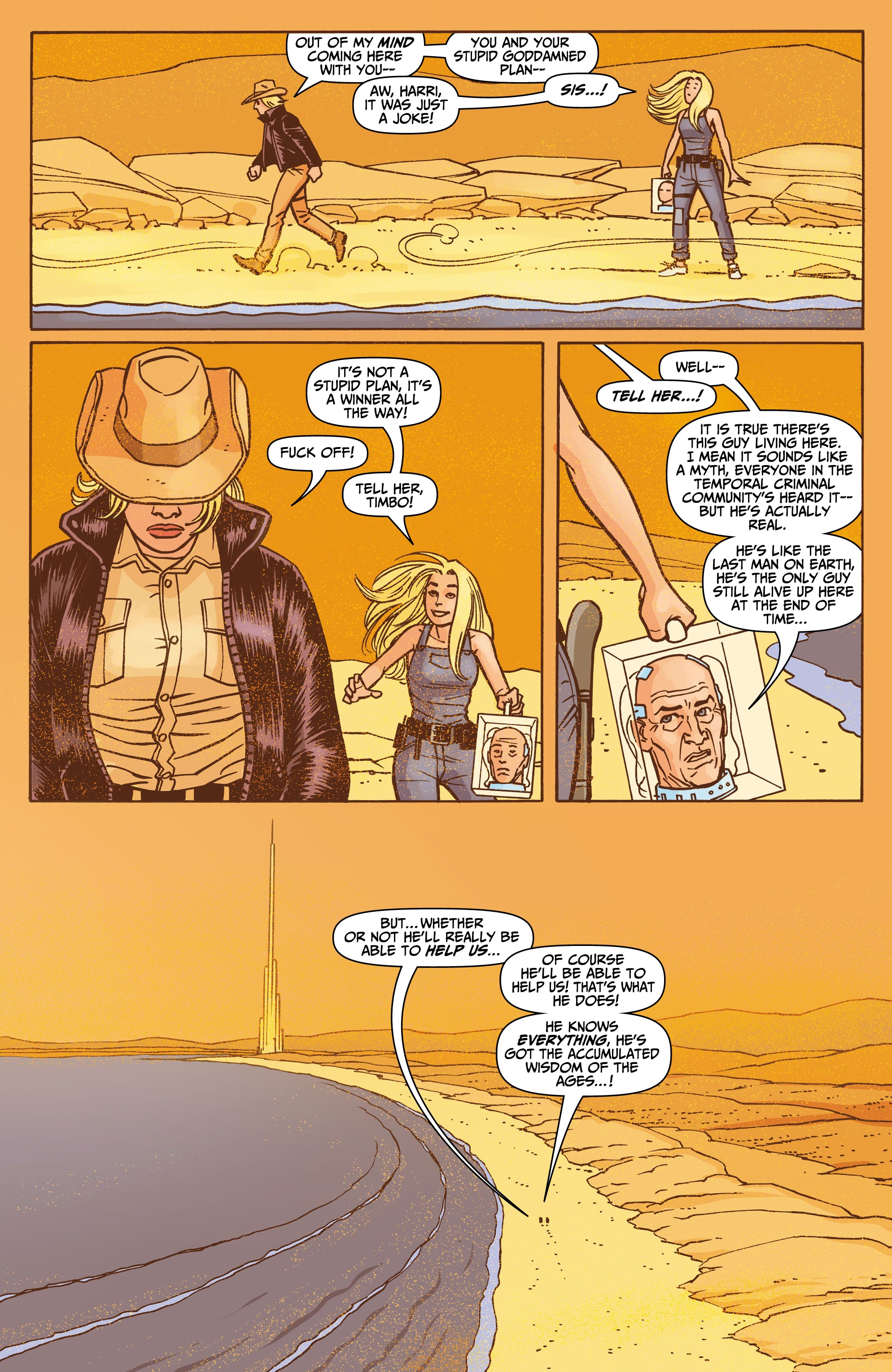 Read online Marjorie Finnegan, Temporal Criminal comic -  Issue #6 - 4