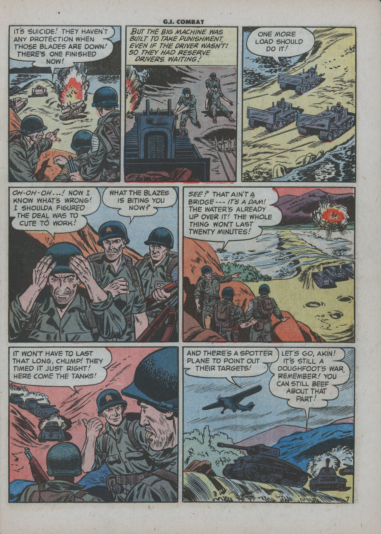 Read online G.I. Combat (1952) comic -  Issue #4 - 9