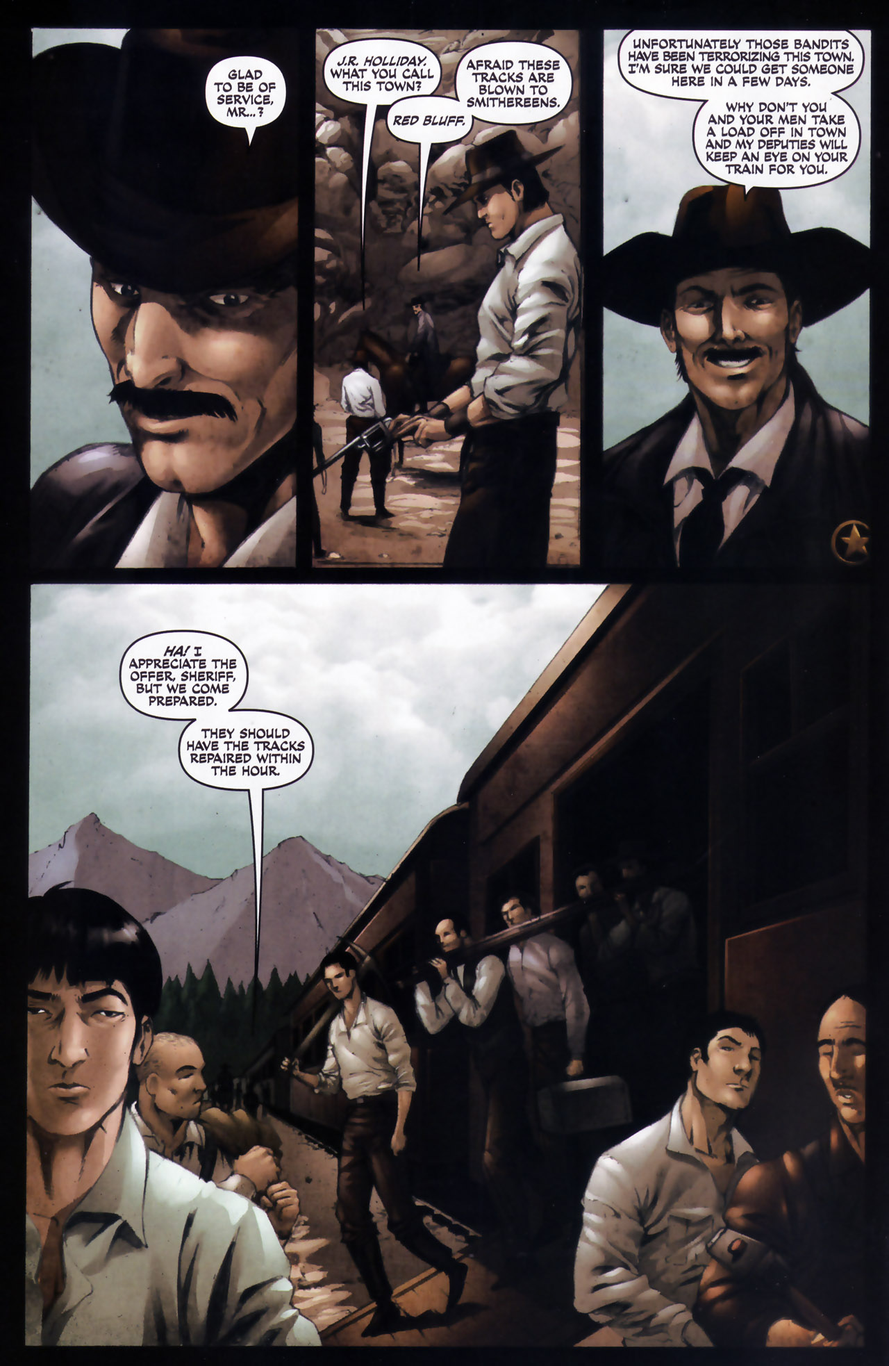 Read online The Man with No Name comic -  Issue #9 - 12