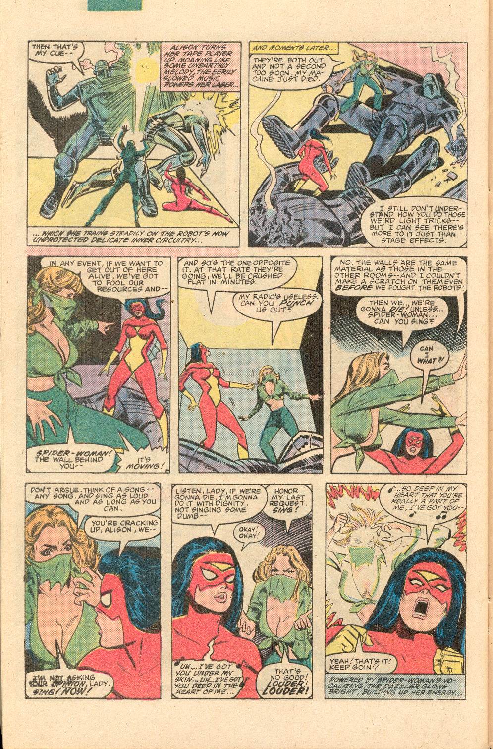 Read online Dazzler (1981) comic -  Issue #15 - 21