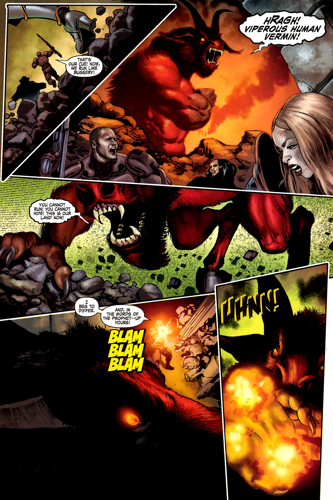 Read online Hellgate: London comic -  Issue #3 - 21