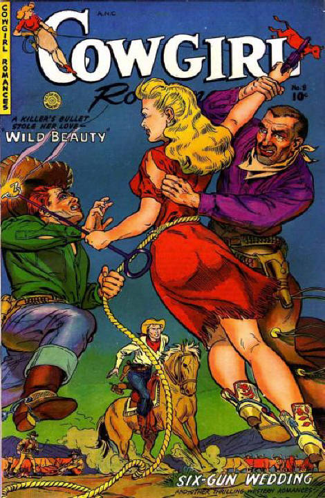 Read online Cowgirl Romances (1950) comic -  Issue #8 - 1