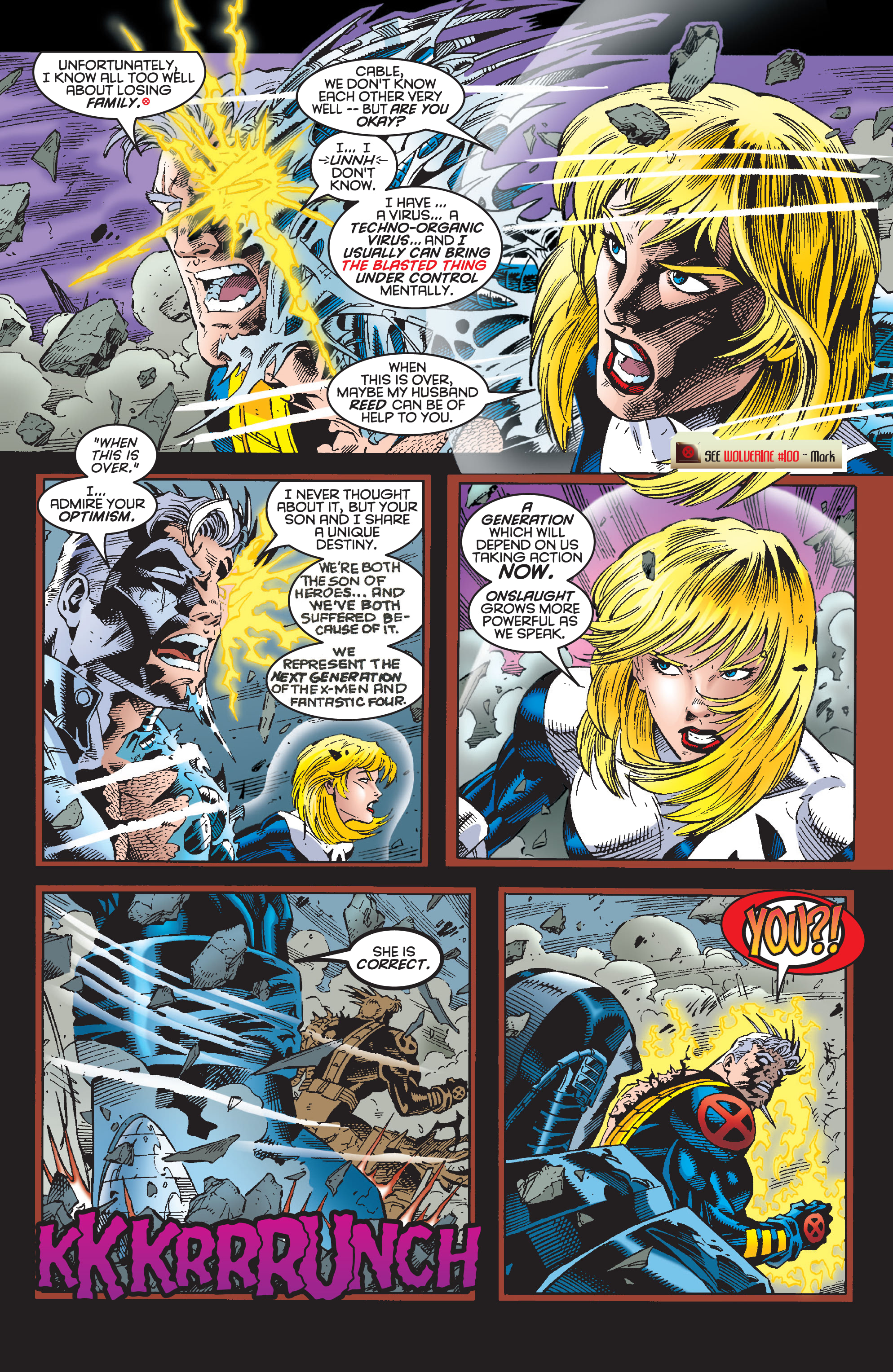 Read online X-Men Milestones: Onslaught comic -  Issue # TPB (Part 3) - 90