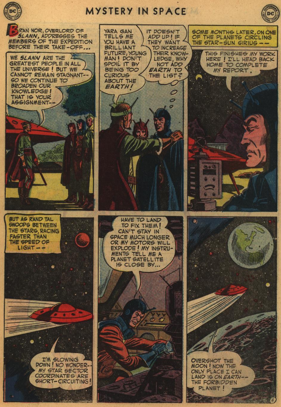 Read online Mystery in Space (1951) comic -  Issue #8 - 16