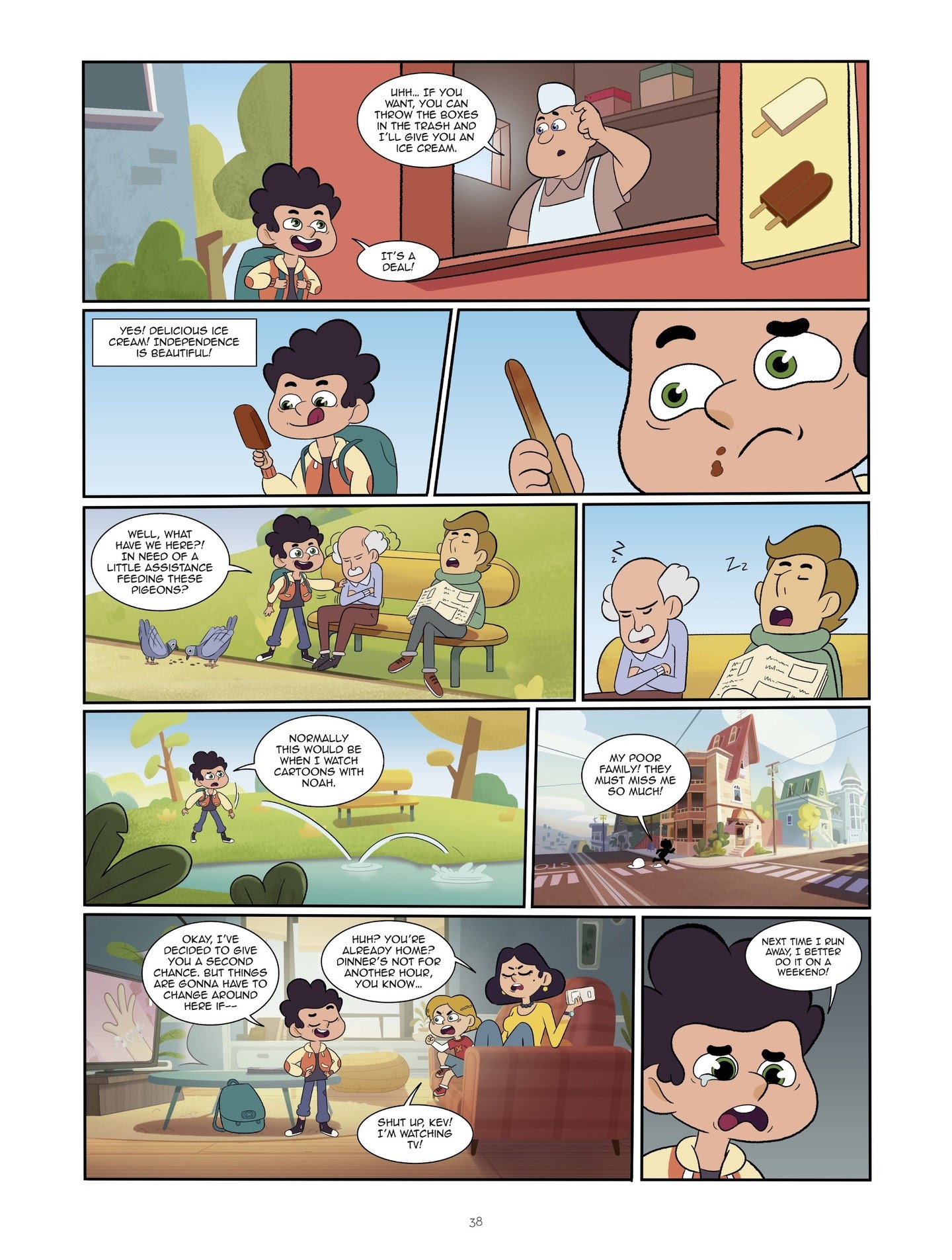 Read online The World According To Kev comic -  Issue #1 - 37