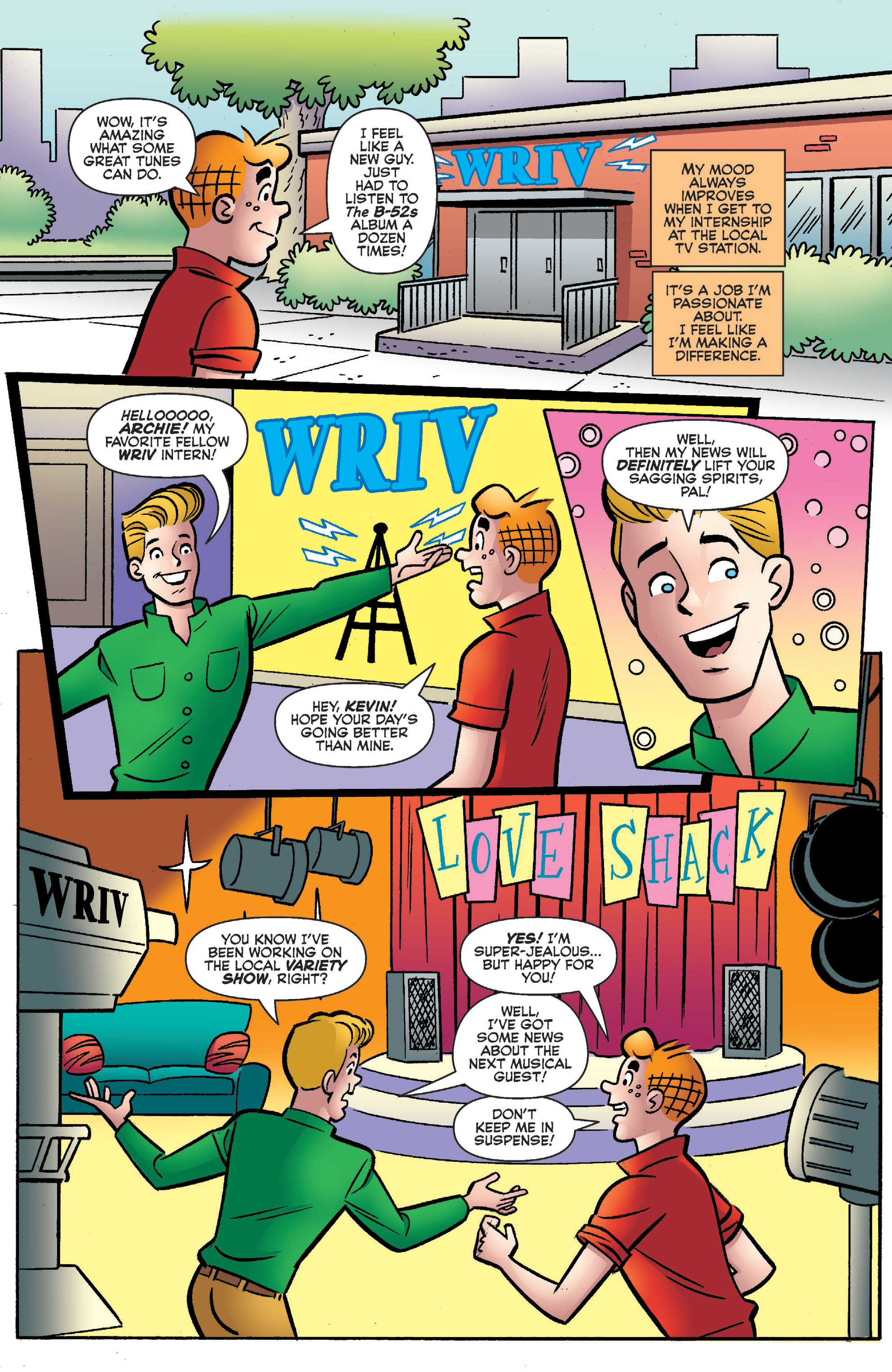 Read online Archie Meets The B-52s comic -  Issue # Full - 8