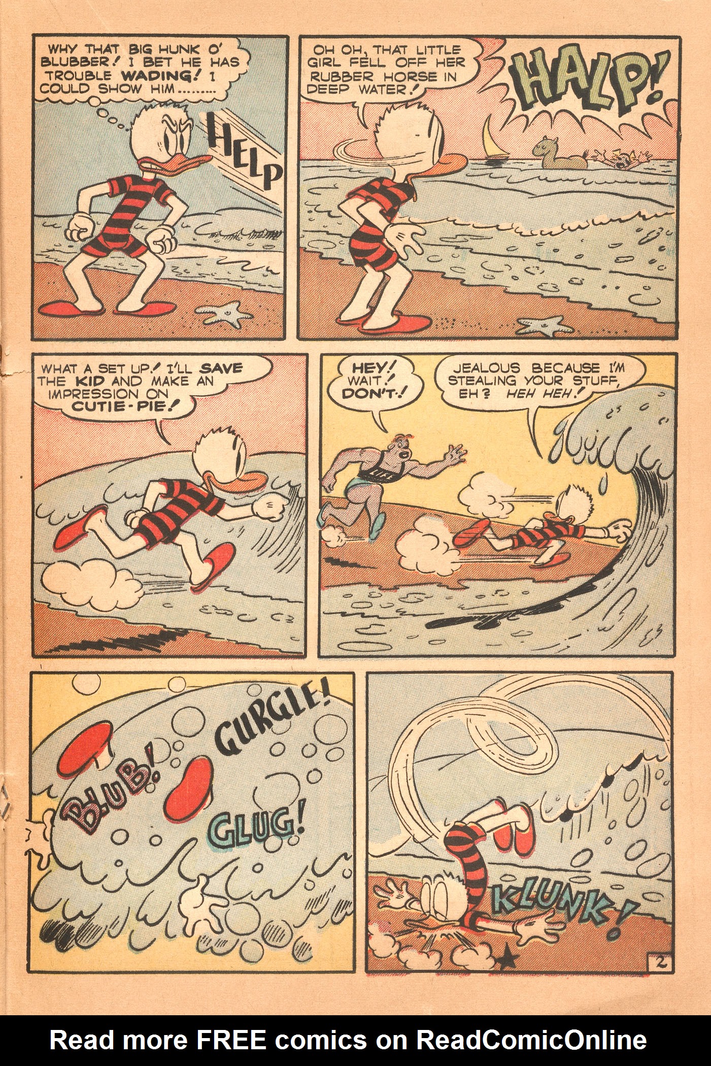 Read online Super Duck Comics comic -  Issue #23 - 31
