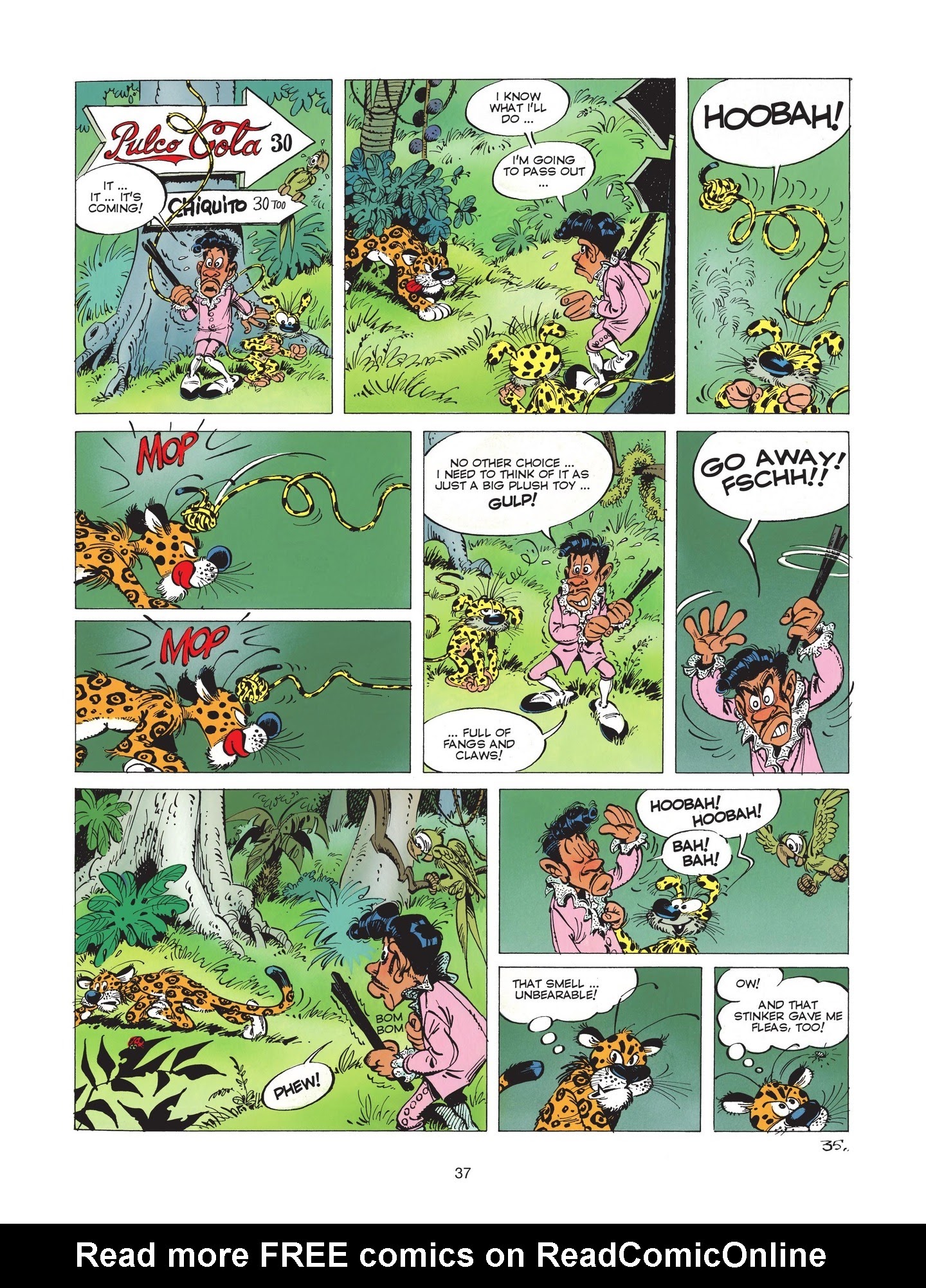 Read online Marsupilami comic -  Issue #5 - 39