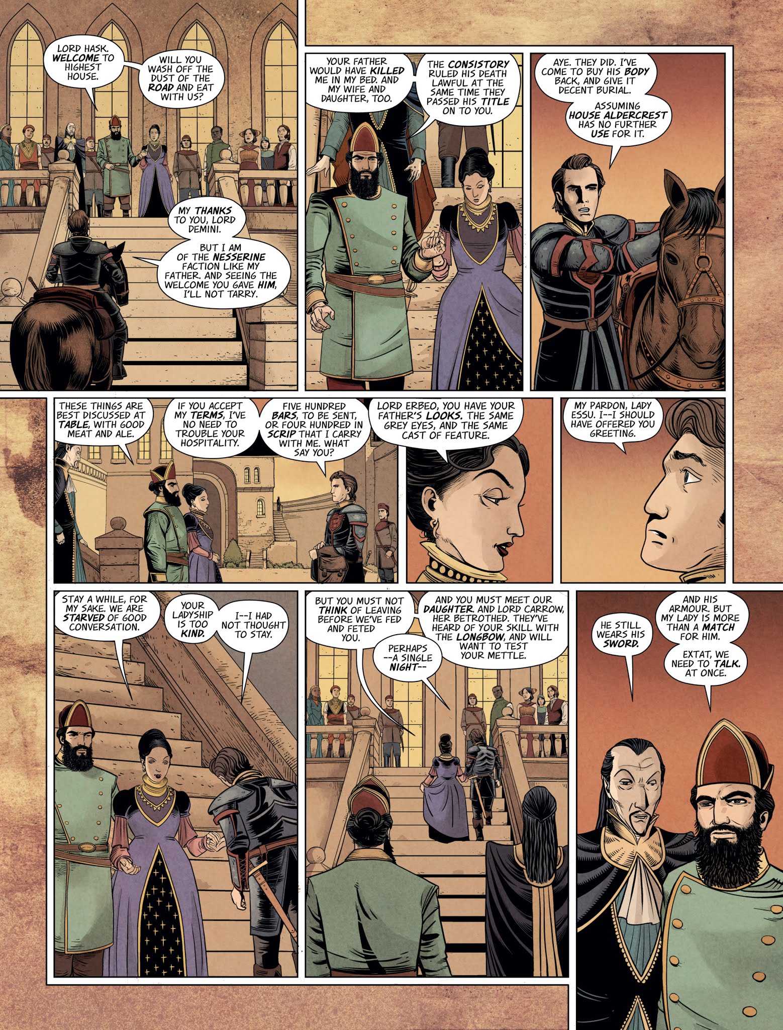Read online The Highest House comic -  Issue #5 - 6