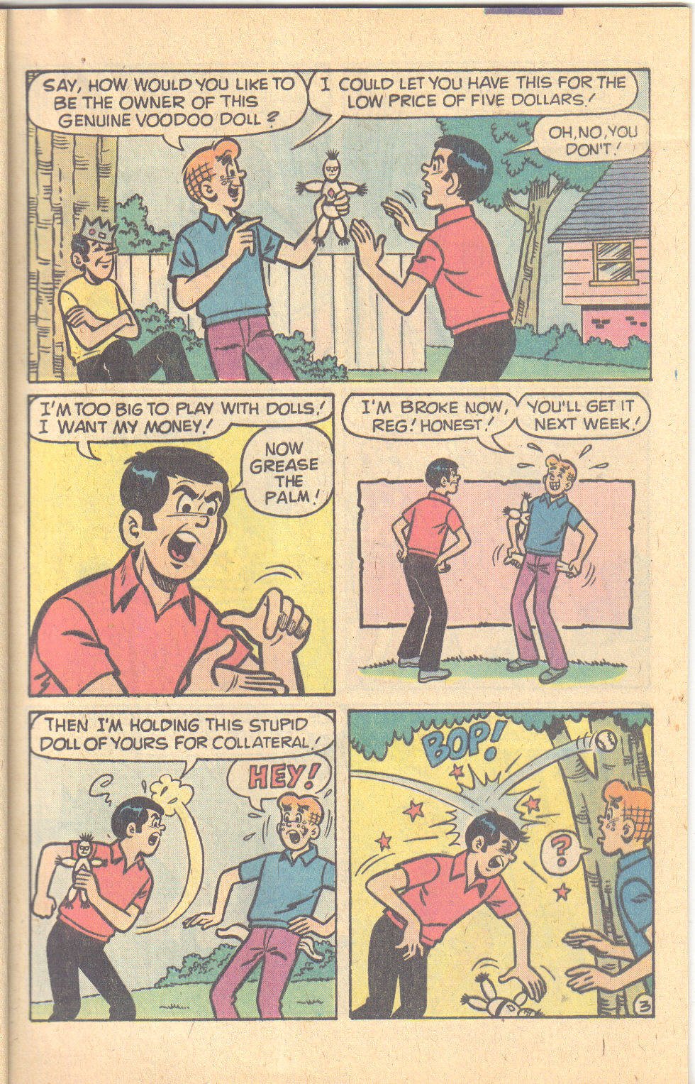 Read online Reggie and Me (1966) comic -  Issue #116 - 5