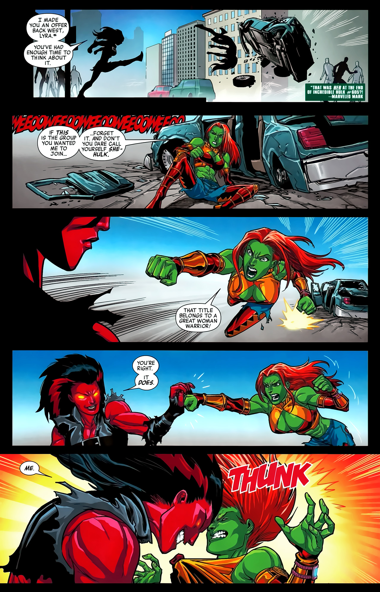Read online Fall of the Hulks: The Savage She-Hulks comic -  Issue #1 - 19