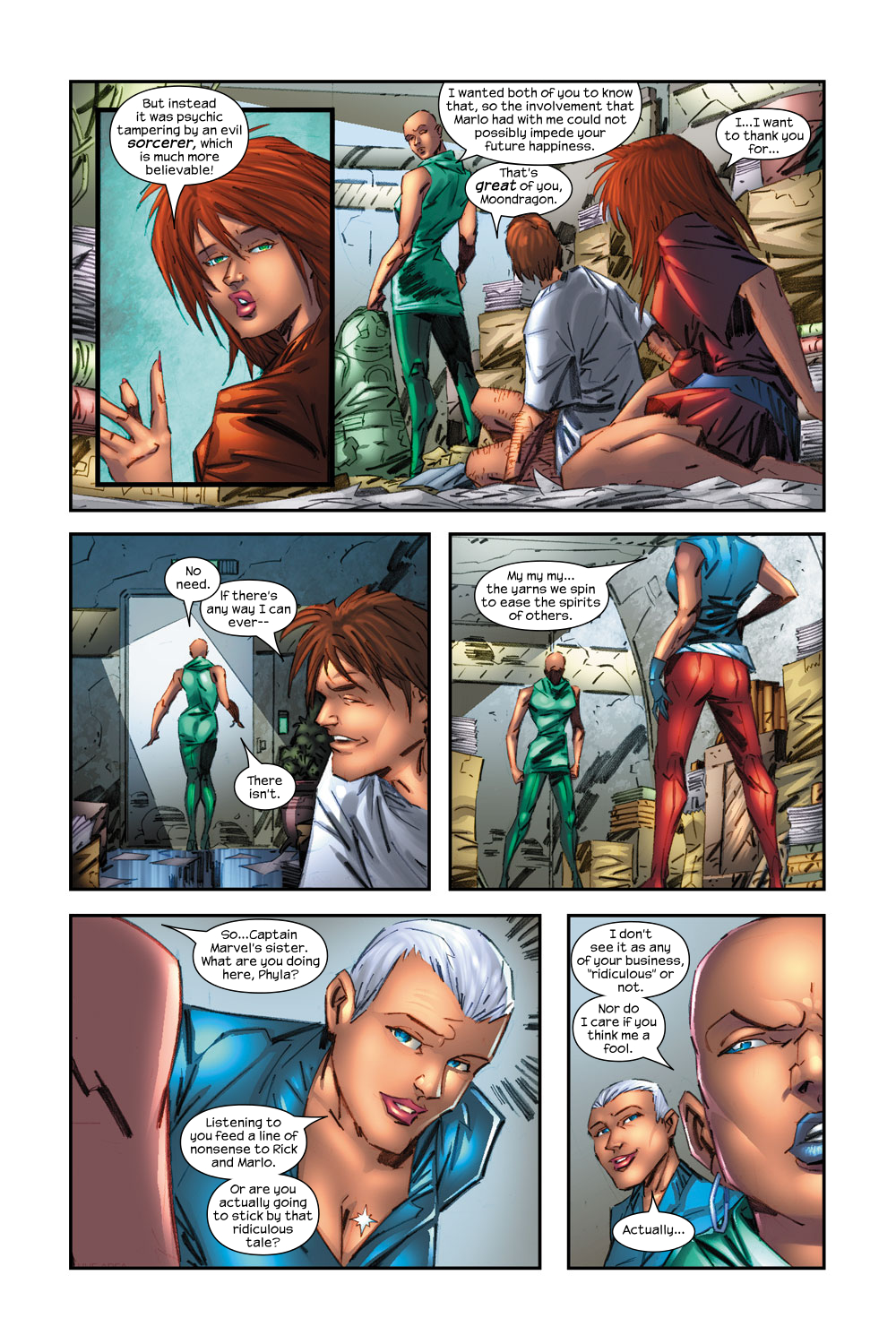 Read online Captain Marvel (2002) comic -  Issue #25 - 7