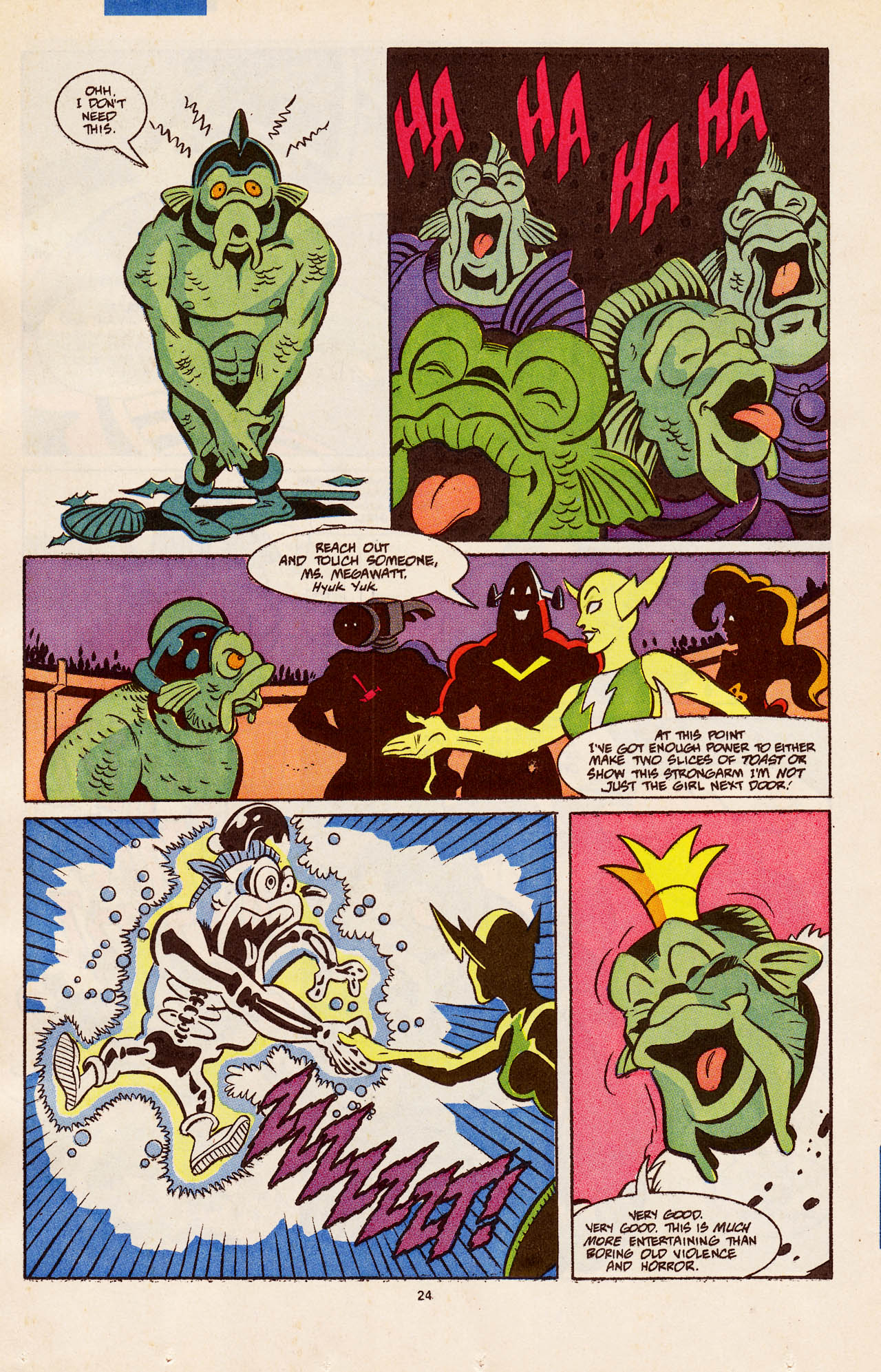 Read online Defenders of Dynatron City comic -  Issue #4 - 25