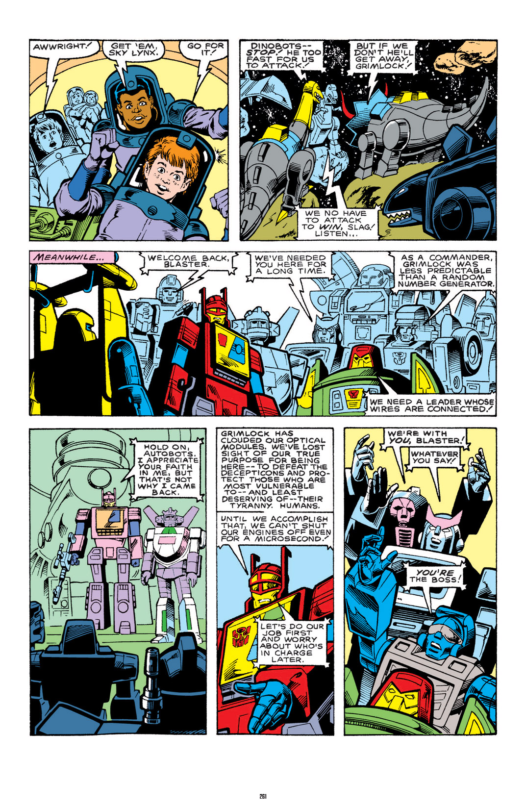 Read online The Transformers Classics comic -  Issue # TPB 3 - 262