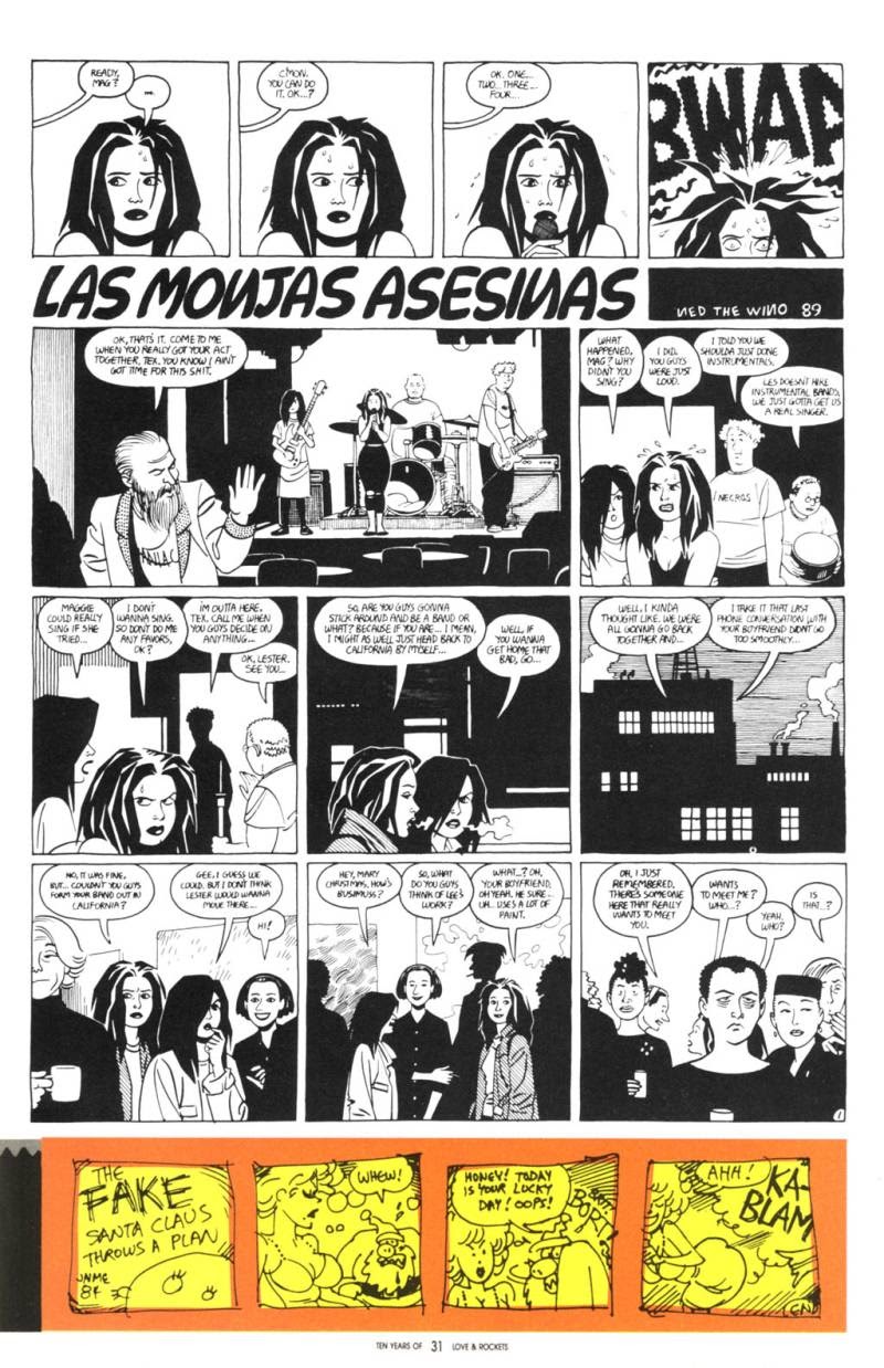 Read online Ten Years of Love and Rockets comic -  Issue # Full - 29