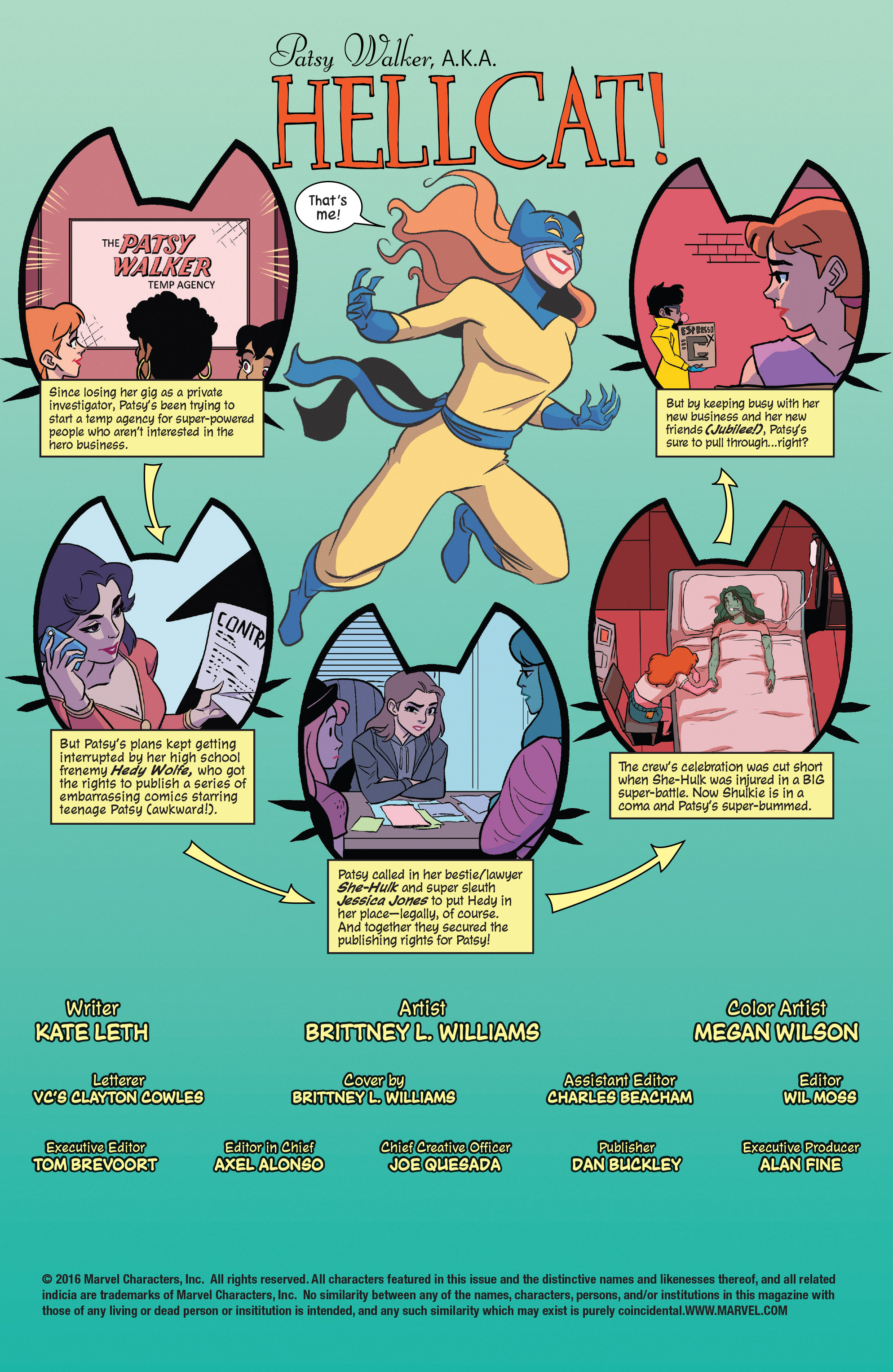 Read online Patsy Walker, A.K.A. Hellcat! comic -  Issue #9 - 2