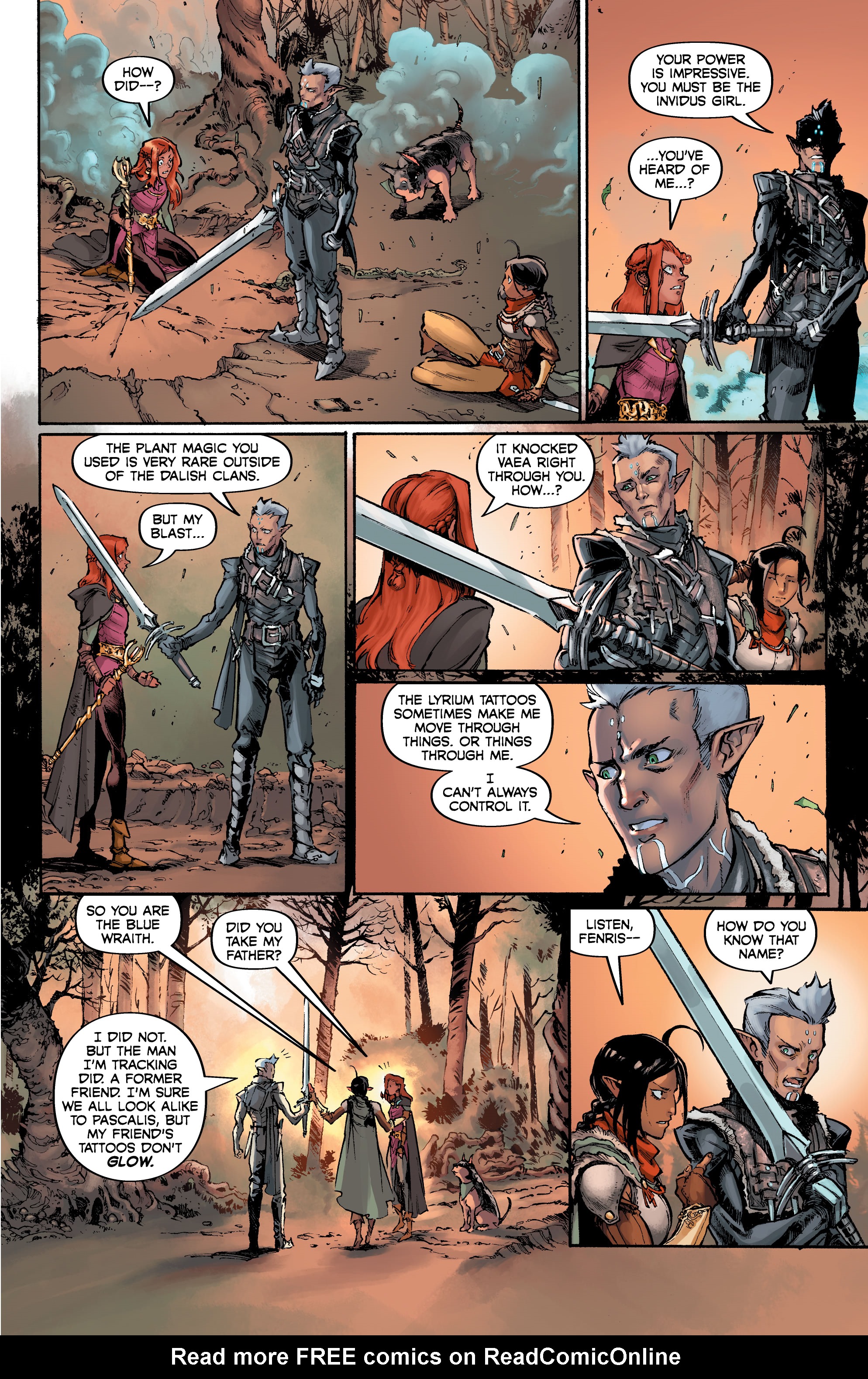 Read online Dragon Age: Blue Wraith comic -  Issue #2 - 9