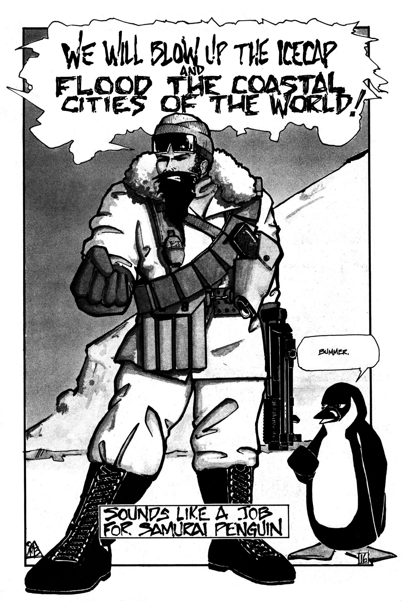 Read online Samurai Penguin comic -  Issue #2 - 18