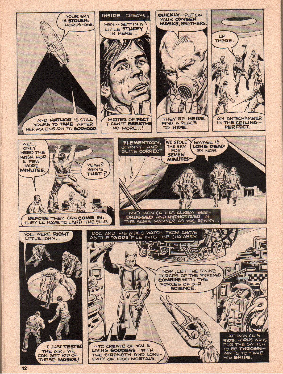 Read online Doc Savage (1975) comic -  Issue #6 - 42