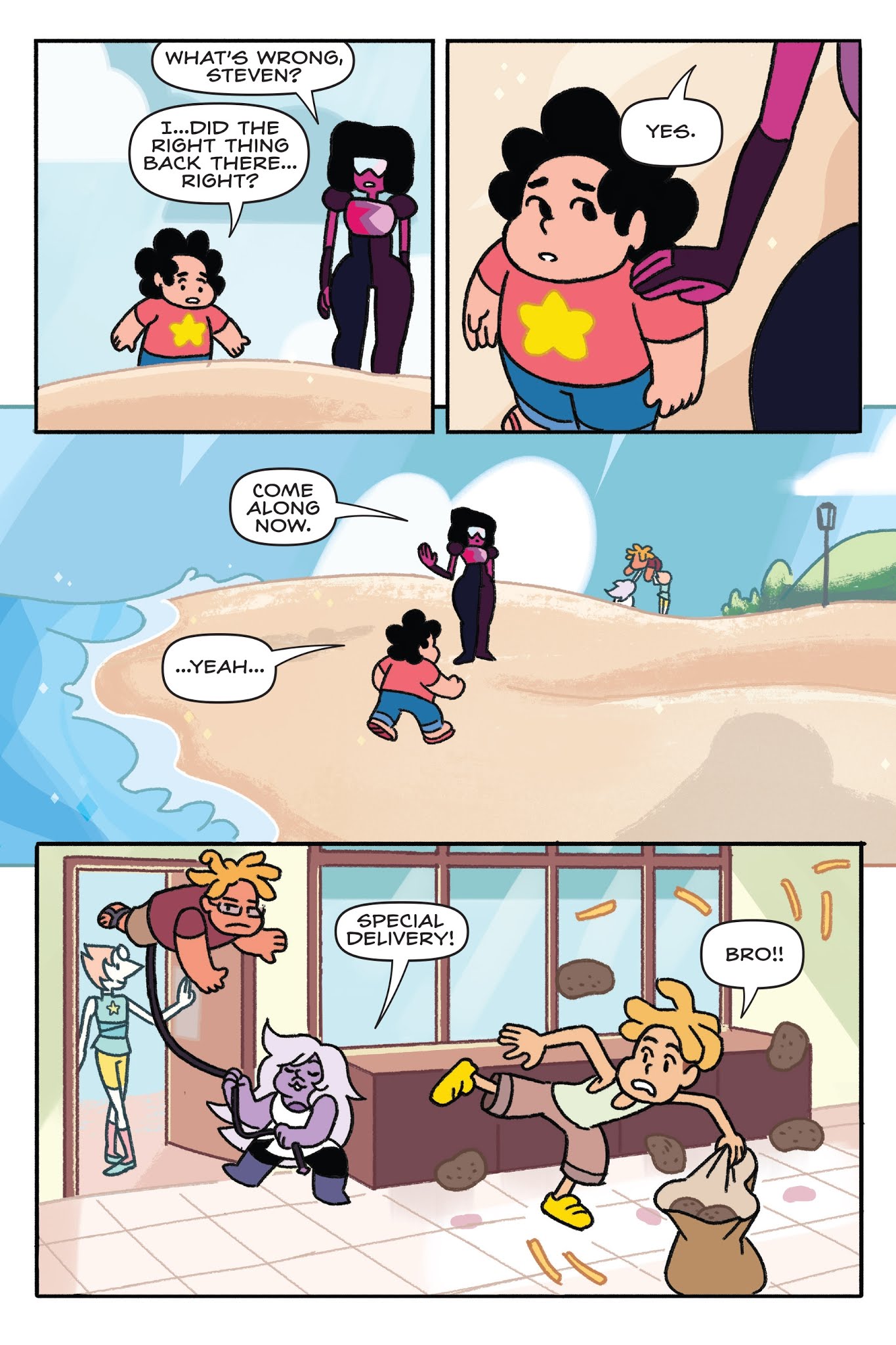 Read online Steven Universe: Anti-Gravity comic -  Issue # TPB - 35