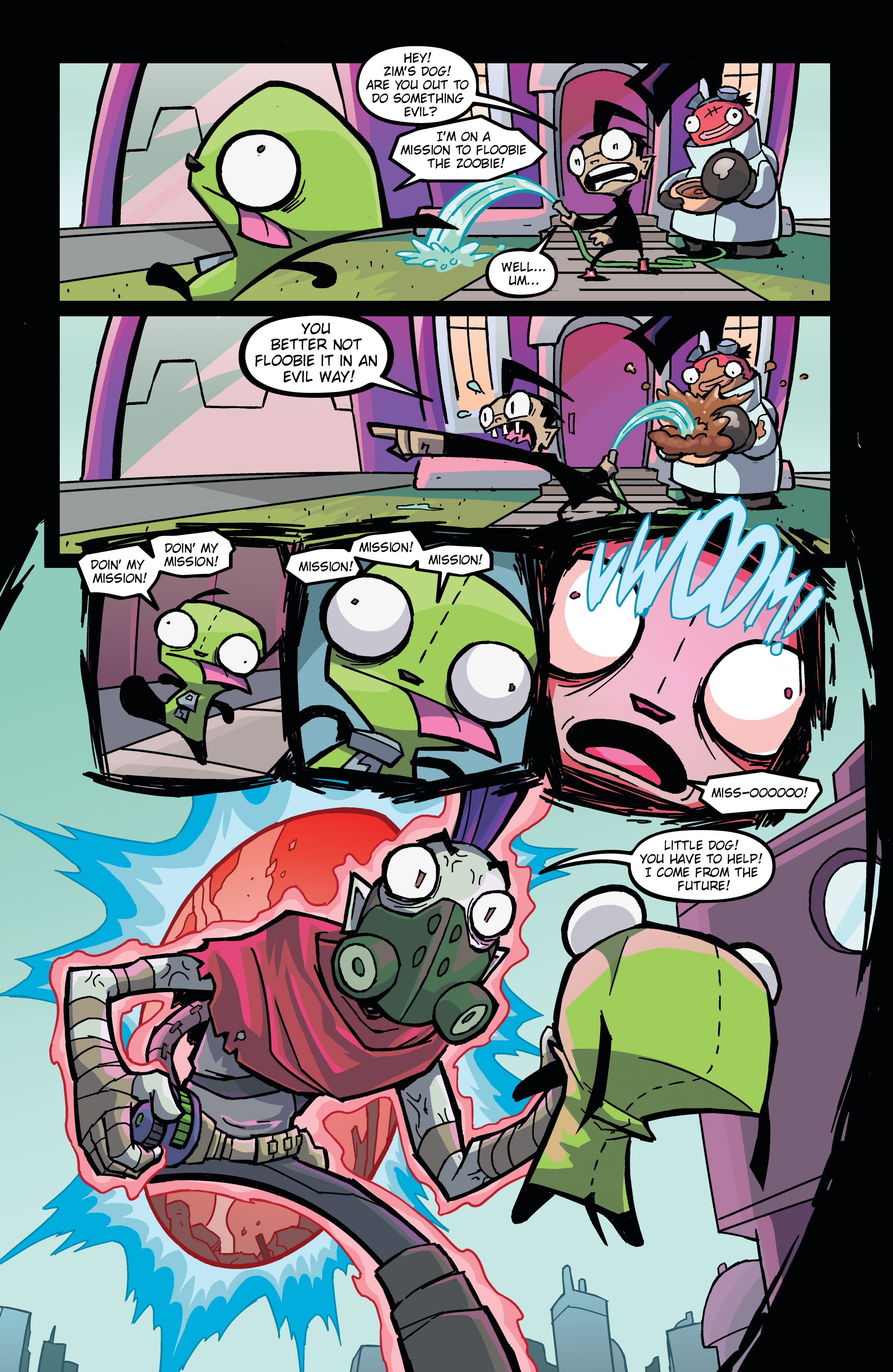 Invader Zim Quarterly: Gir’s Big Day #1 | Read All Comics Online For Free