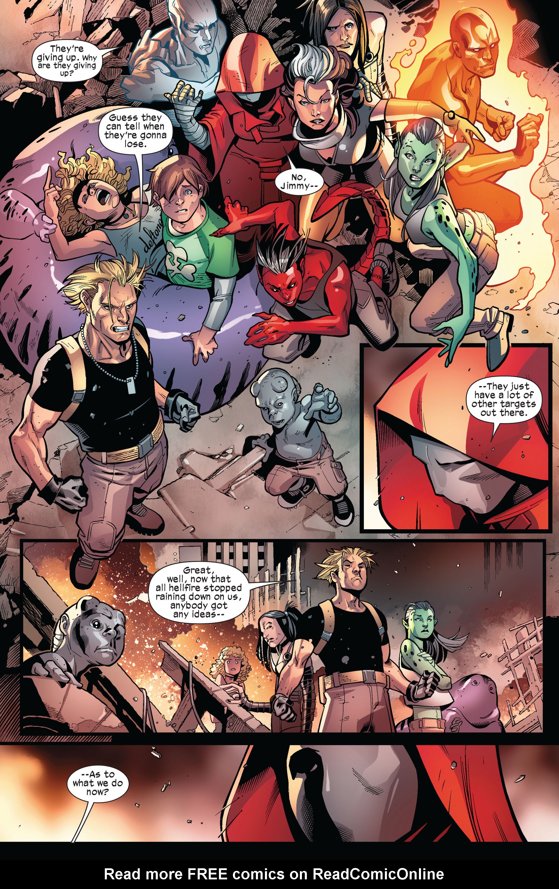 Read online Ultimate Comics X-Men comic -  Issue #6 - 14