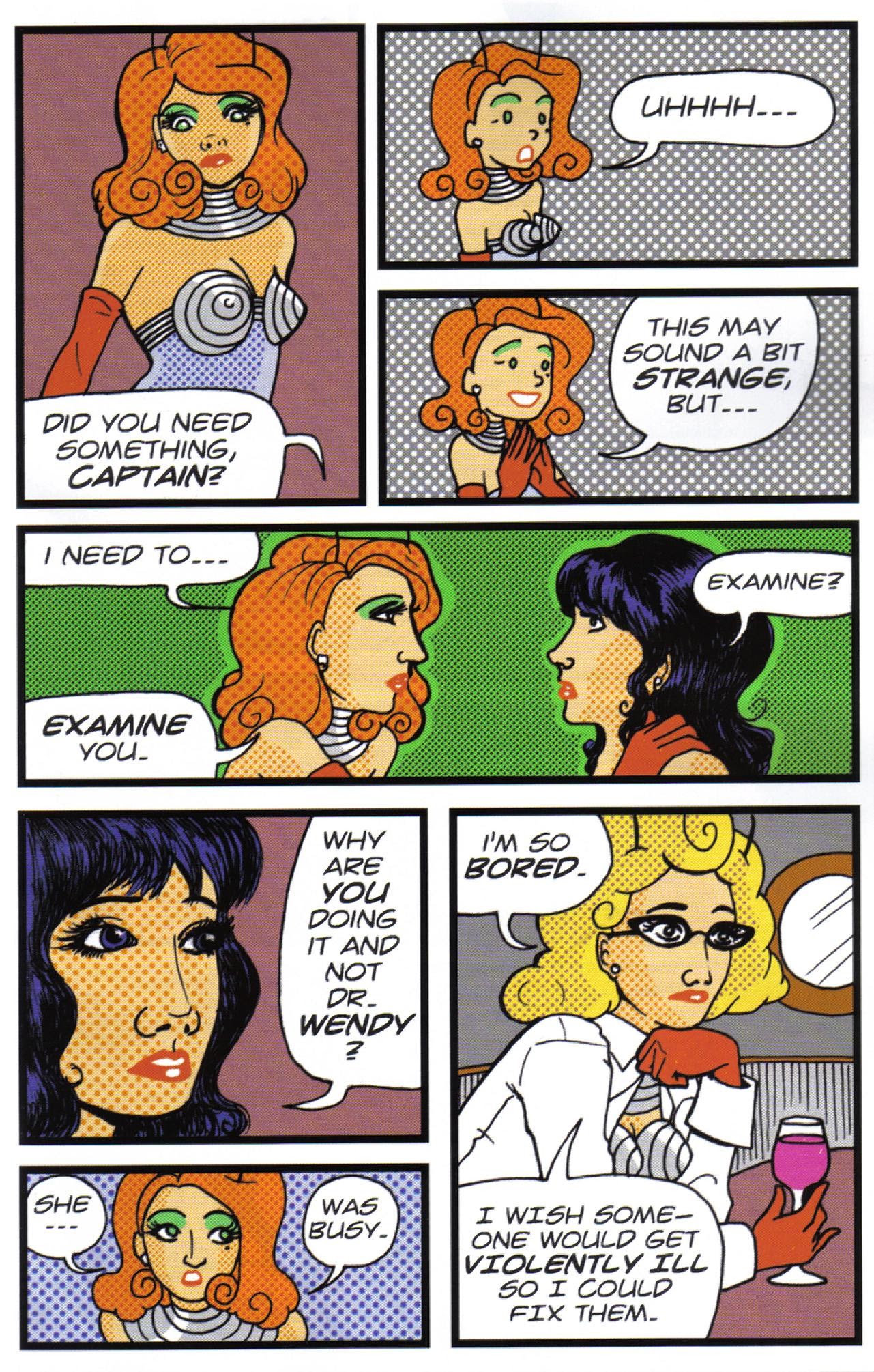 Read online I Was Kidnapped By Lesbian Pirates From Outer Space comic -  Issue #5 - 15