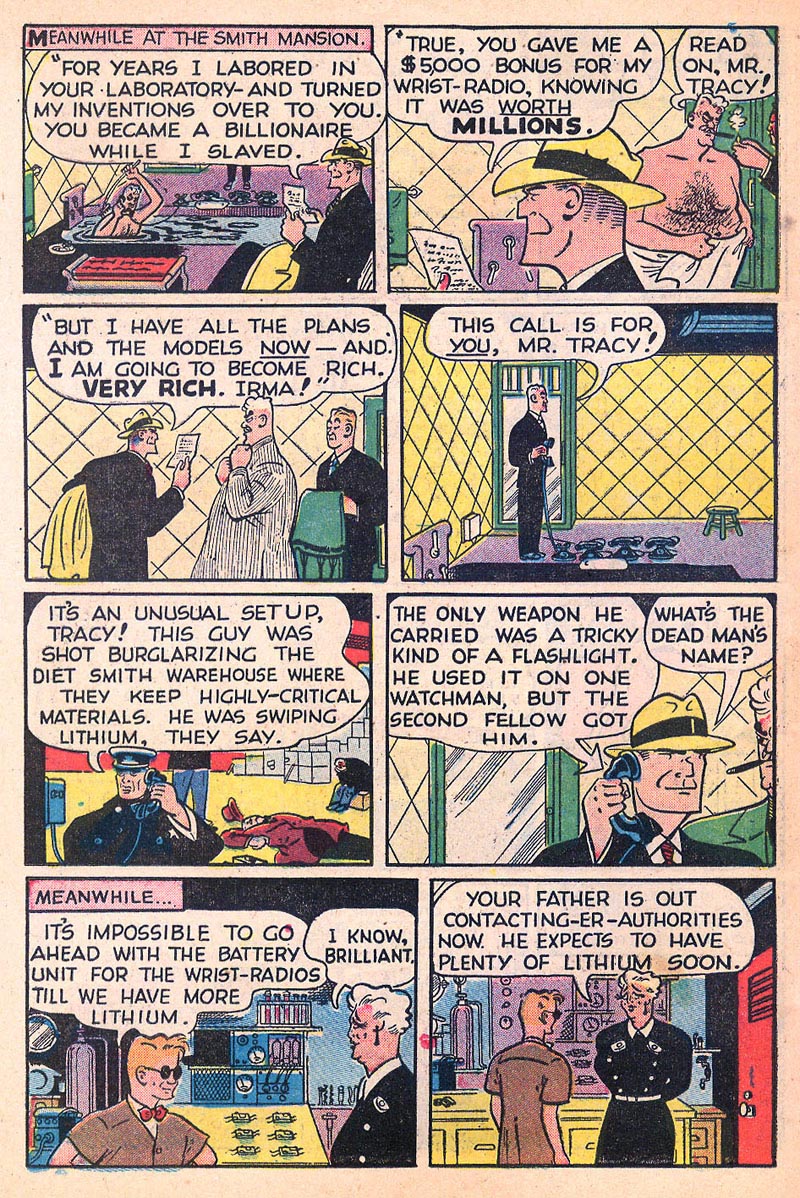 Read online Dick Tracy comic -  Issue #112 - 16