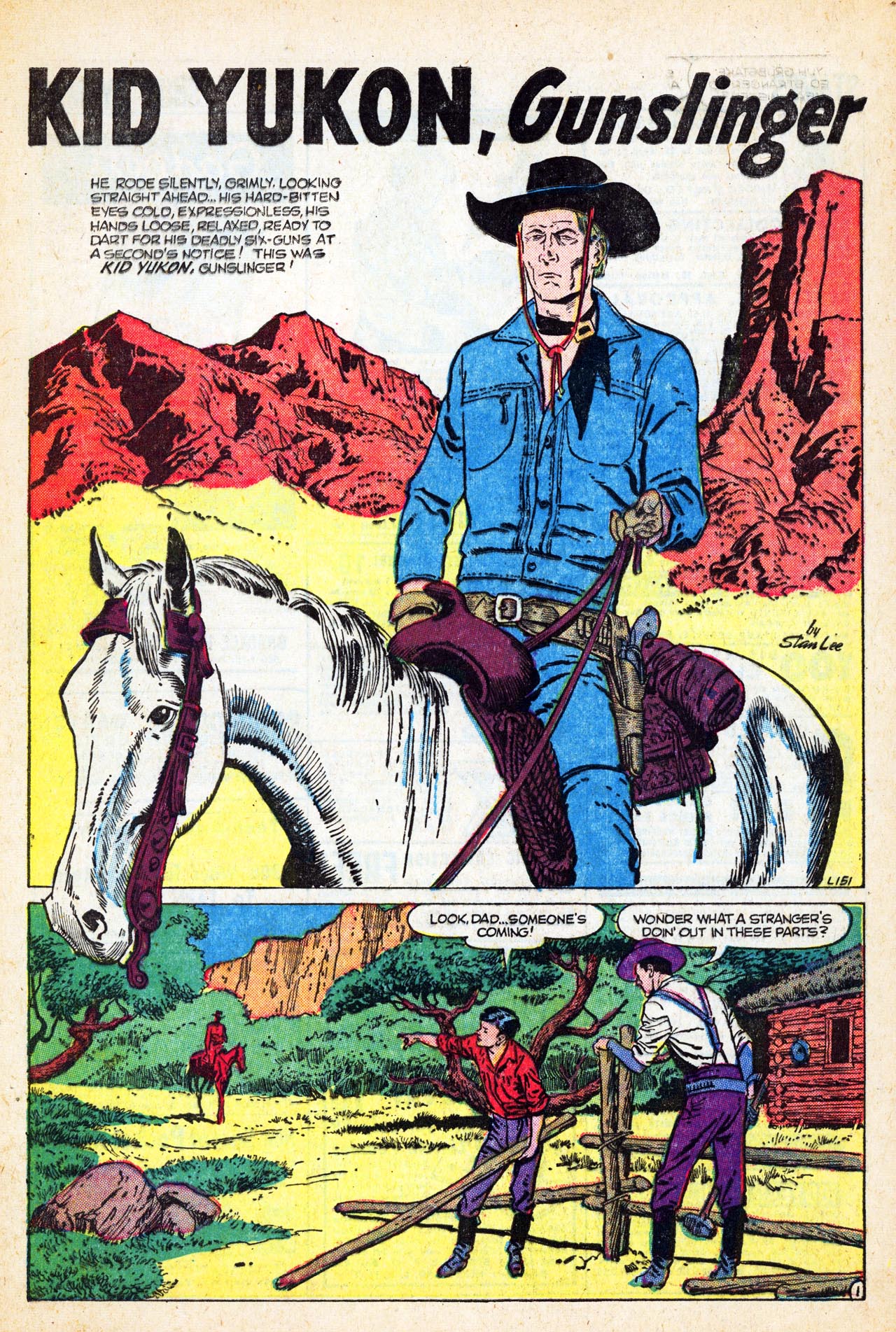 Read online Six-Gun Western comic -  Issue #1 - 28