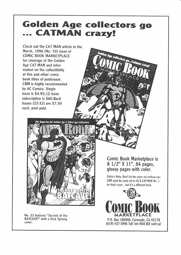 Read online Cat-Man Ashcan comic -  Issue #2 - 28