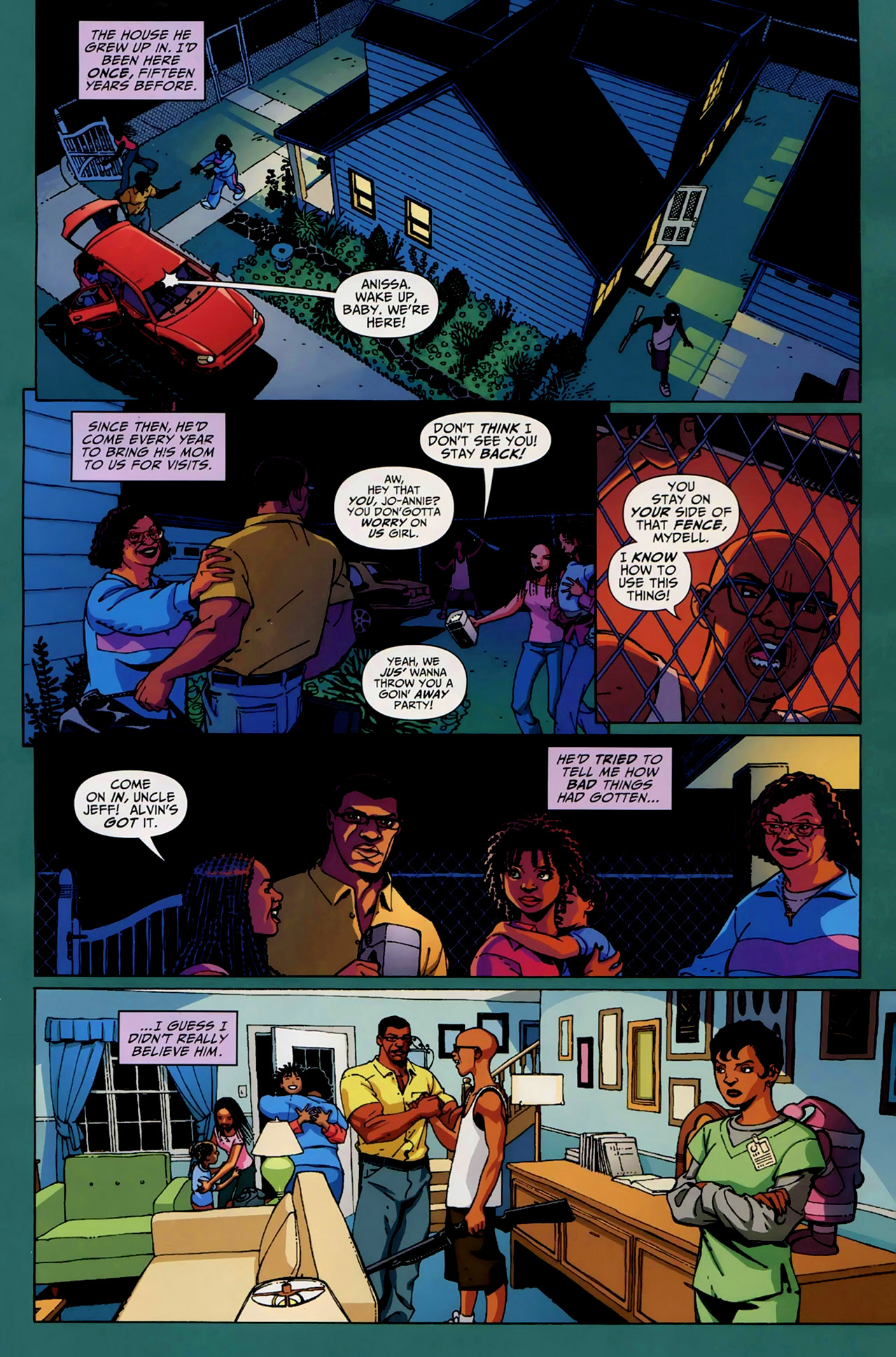 Read online Black Lightning: Year One comic -  Issue #1 - 9