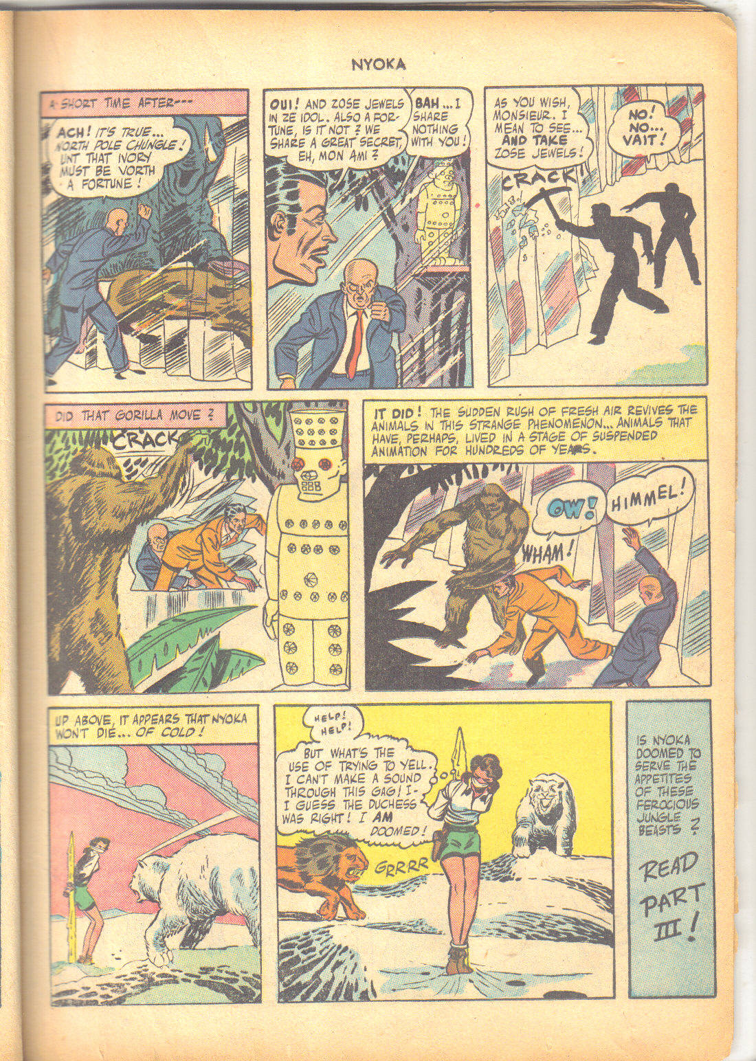 Read online Nyoka the Jungle Girl (1945) comic -  Issue #7 - 19