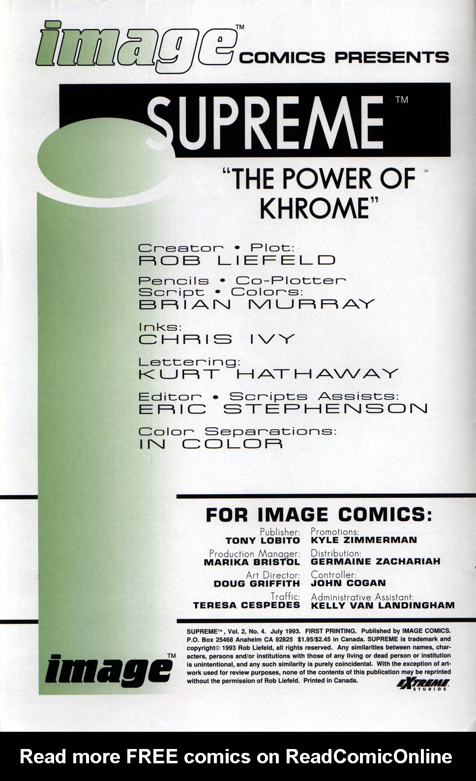 Read online Supreme (1992) comic -  Issue #4 - 2