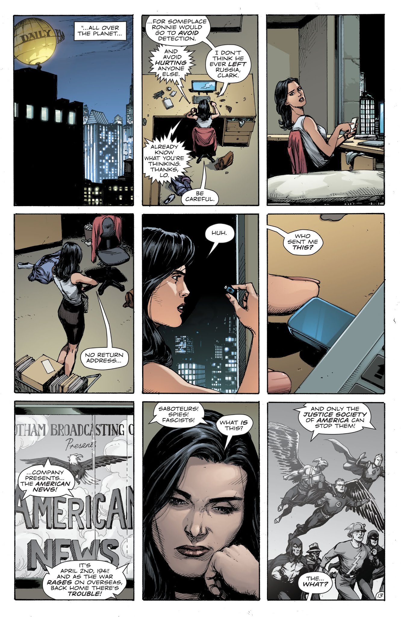 Read online Doomsday Clock comic -  Issue #8 - 16