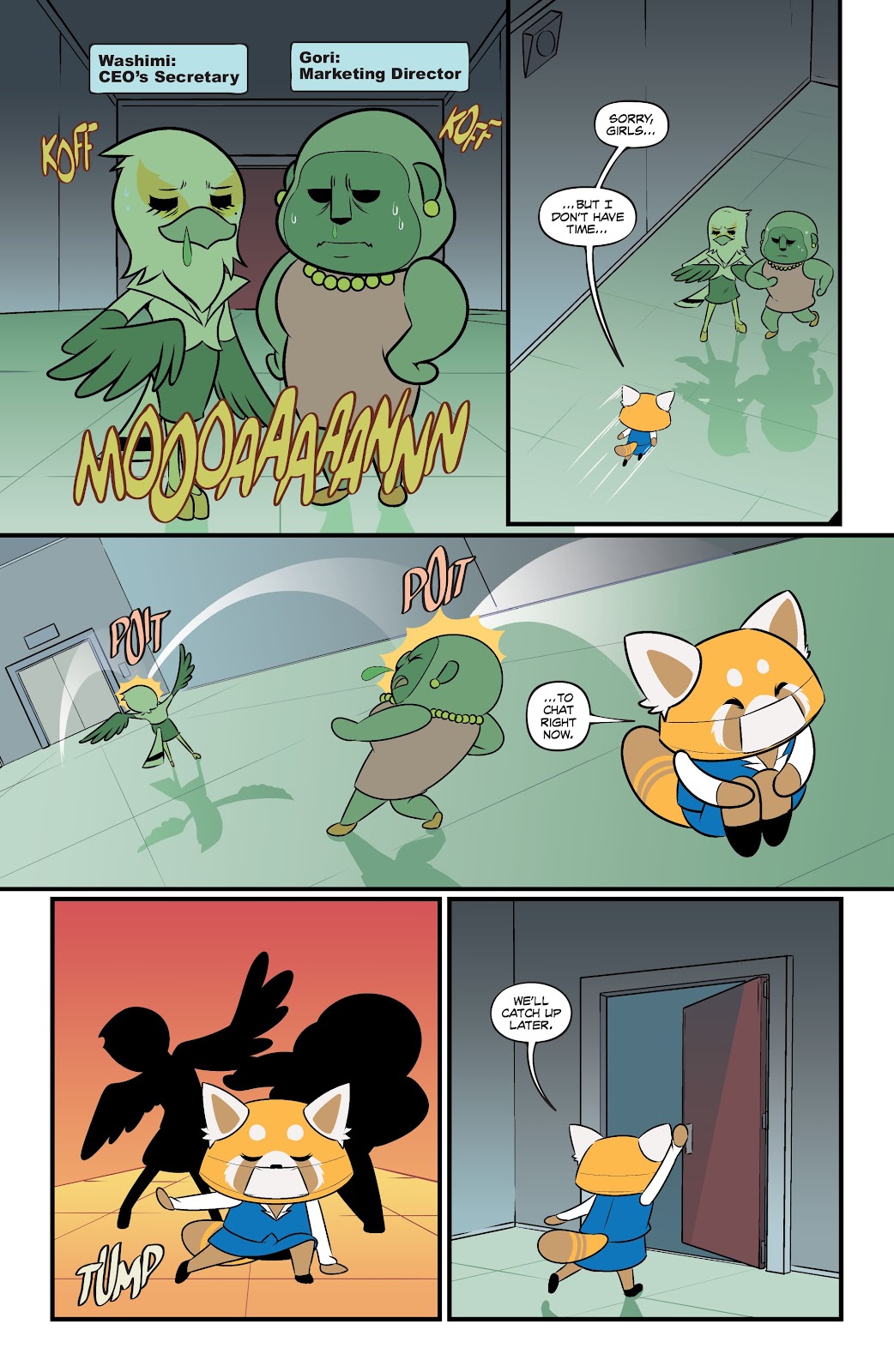 Aggretsuko issue 1 - Page 16