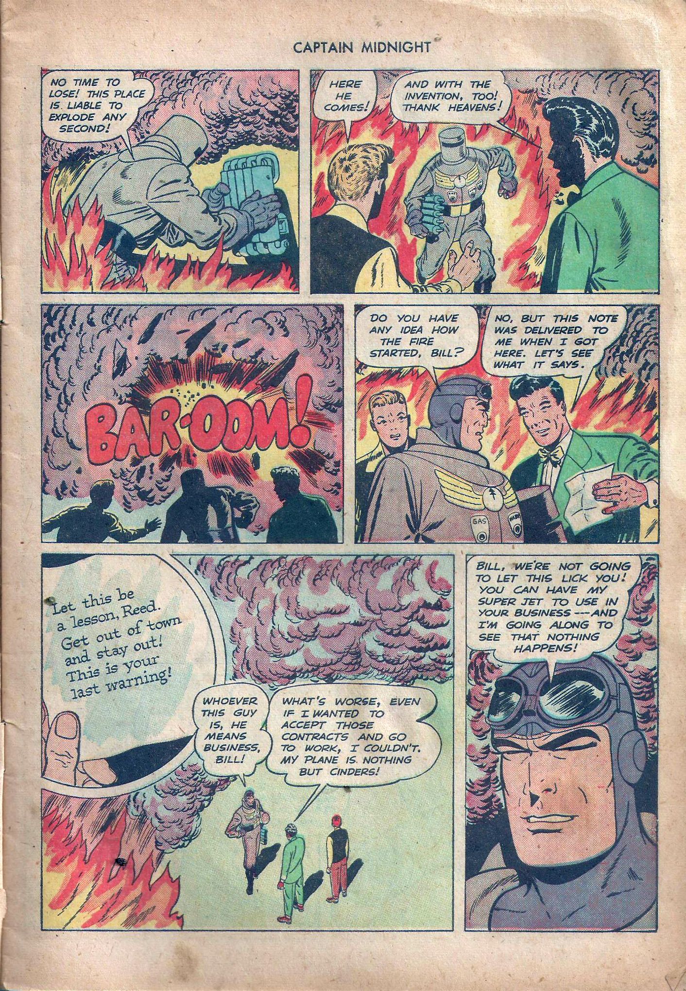 Read online Captain Midnight (1942) comic -  Issue #59 - 6