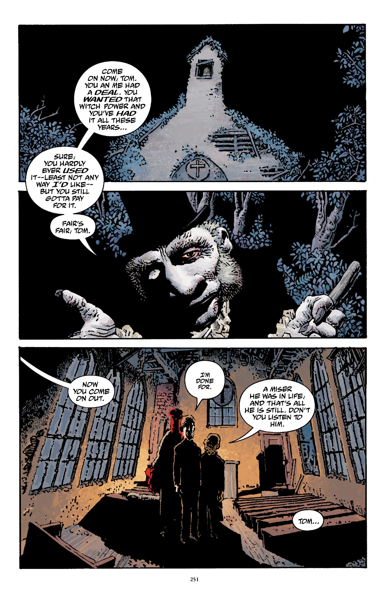 Read online Hellboy The Complete Short Stories comic -  Issue # TPB 1 (Part 3) - 52