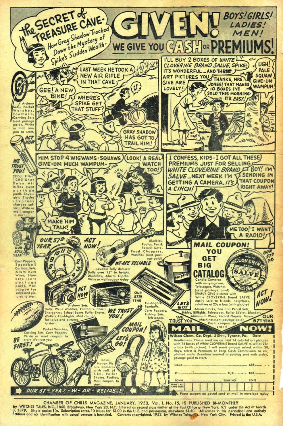 Read online Chamber of Chills (1951) comic -  Issue #15 - 2