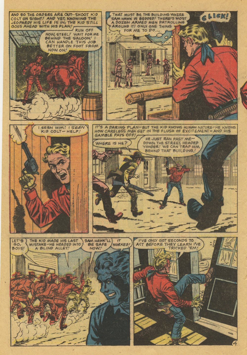 Read online Kid Colt Outlaw comic -  Issue #84 - 16