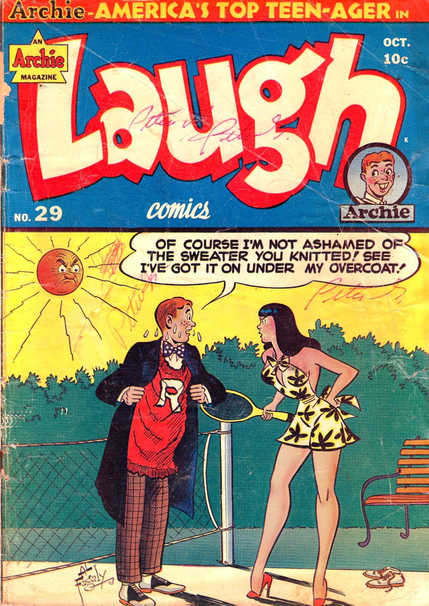Read online Laugh (Comics) comic -  Issue #29 - 2