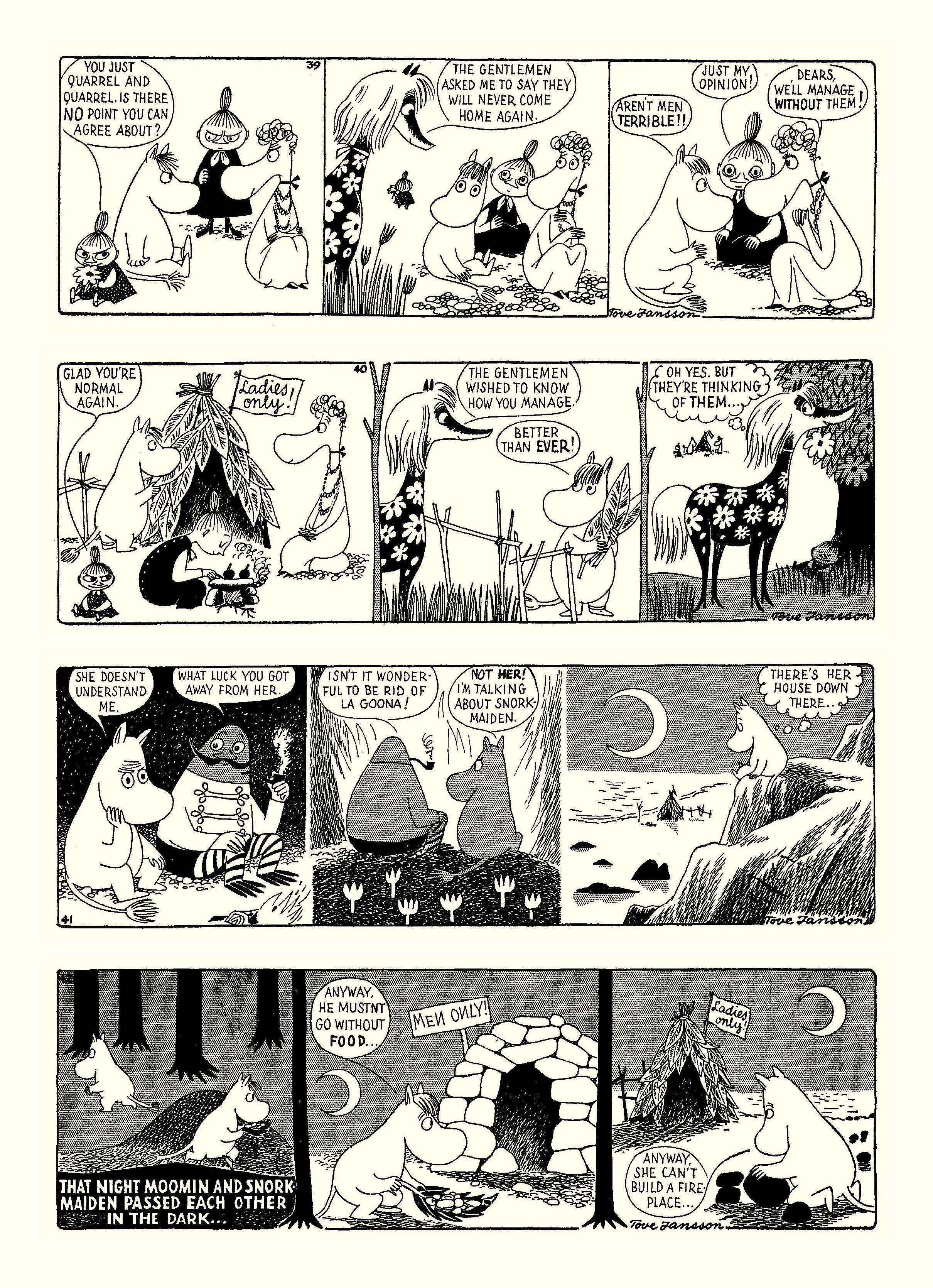 Read online Moomin: The Complete Tove Jansson Comic Strip comic -  Issue # TPB 3 - 16
