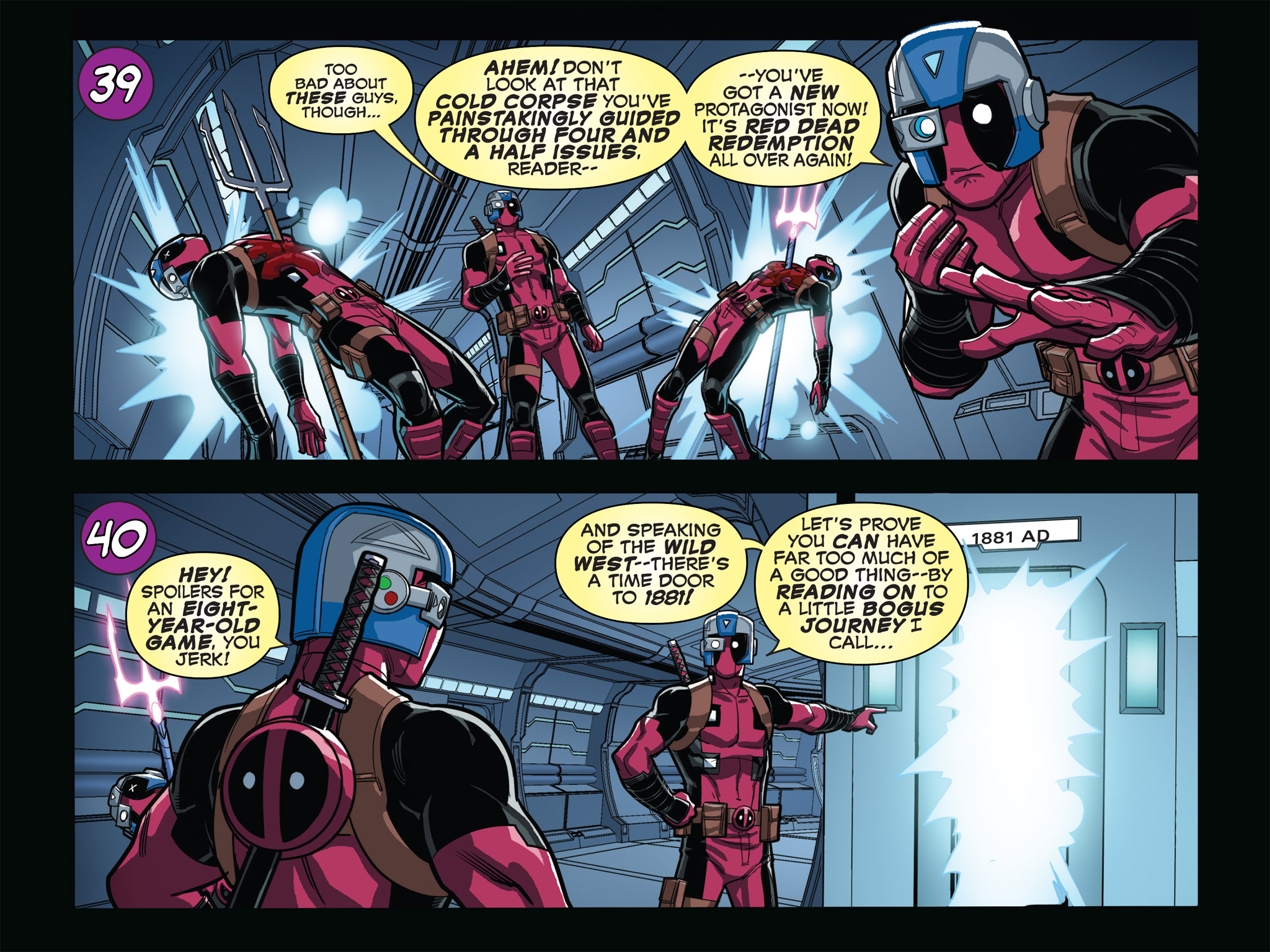 Read online You Are Deadpool comic -  Issue #5 - 43