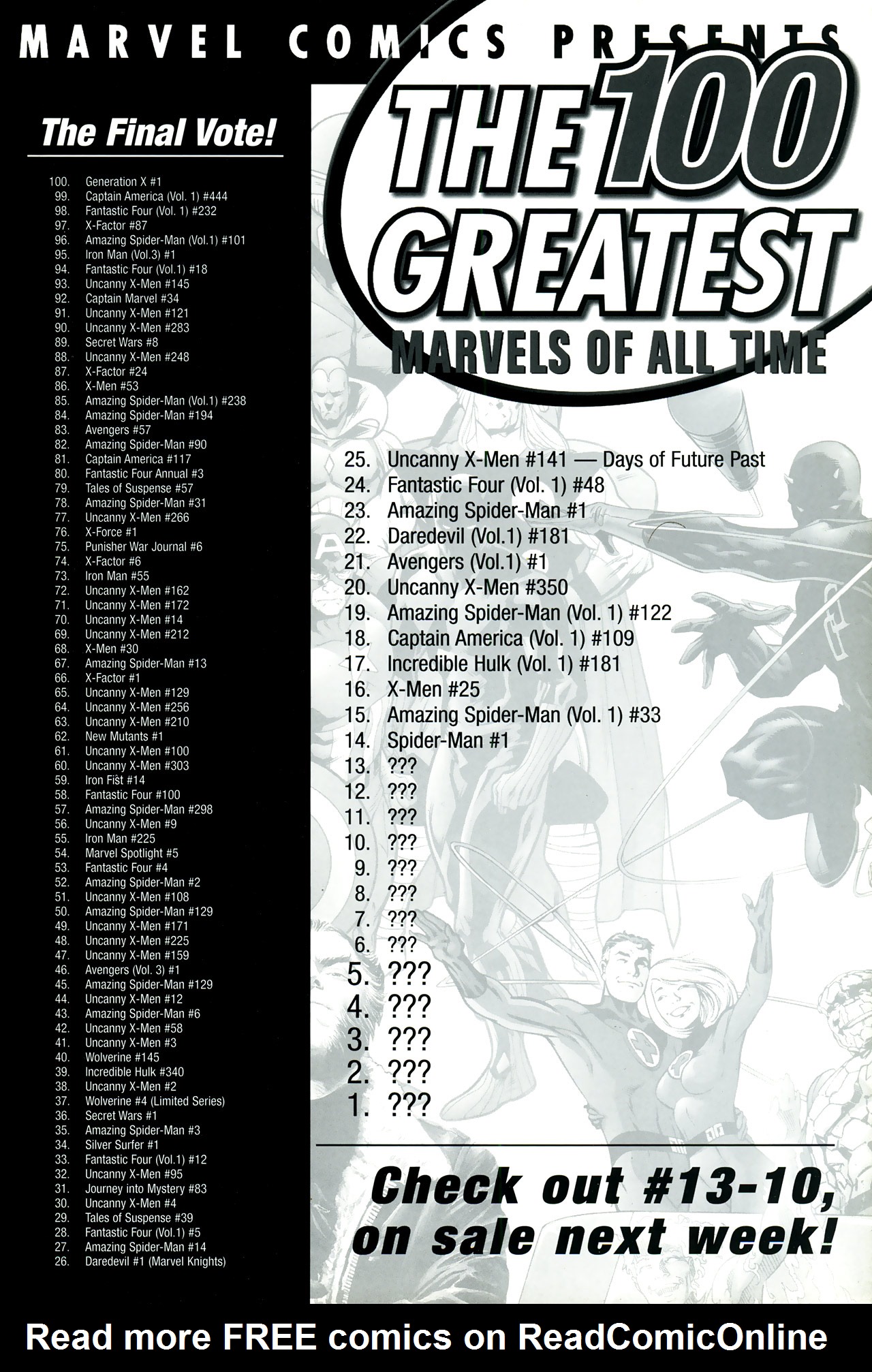 Read online The 100 Greatest Marvels of All Time comic -  Issue #3 - 111