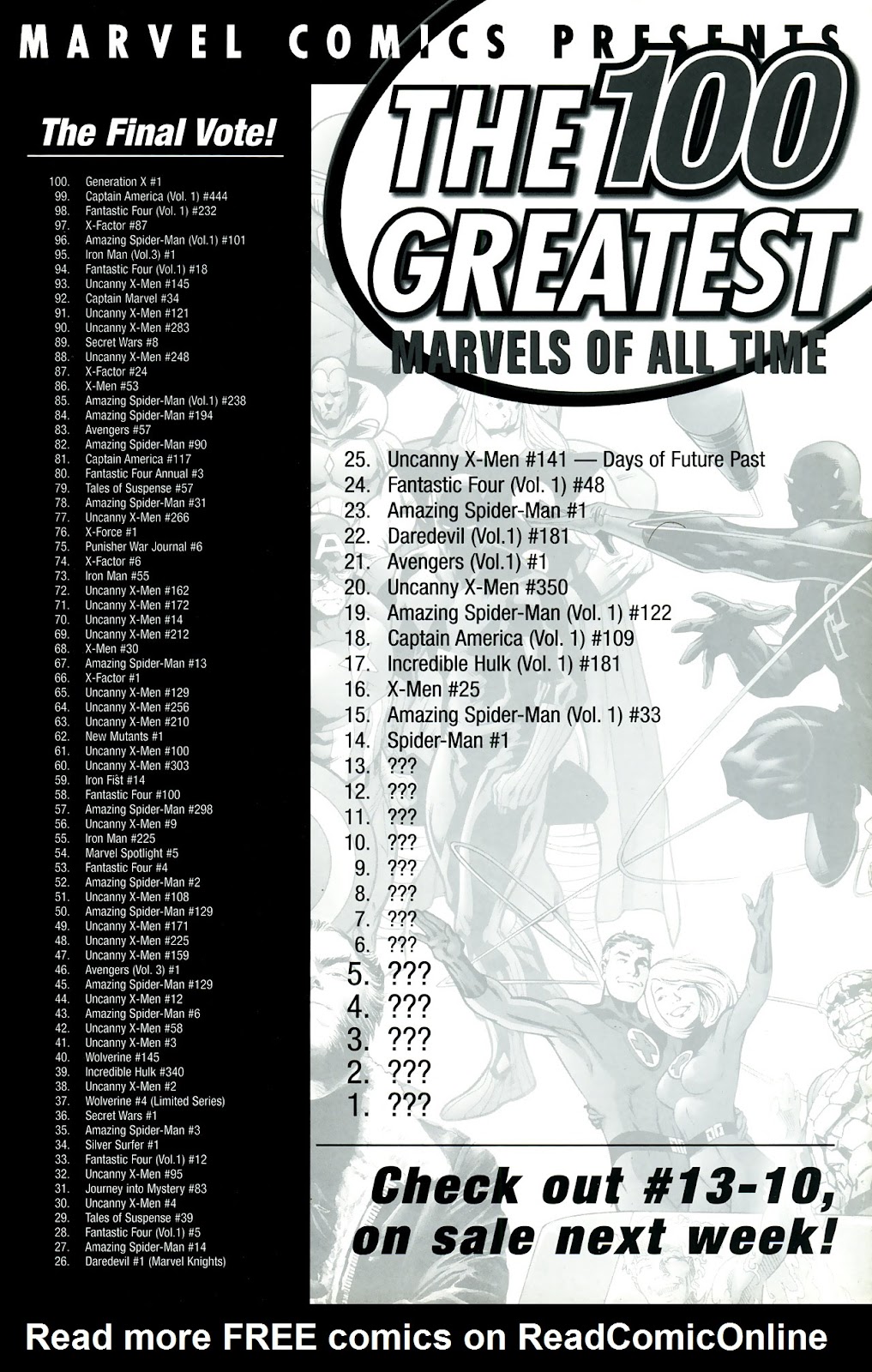The 100 Greatest Marvels of All Time issue 3 - Page 111